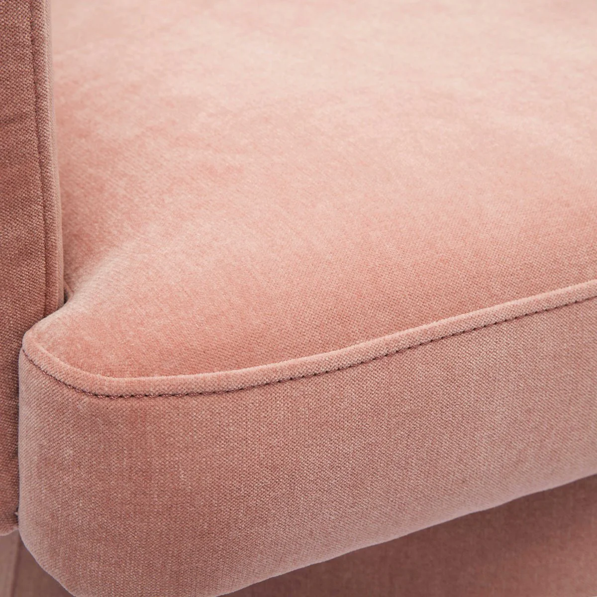 Kristen Pink Upcycled Chenille Rolling Desk Chair - Image 5