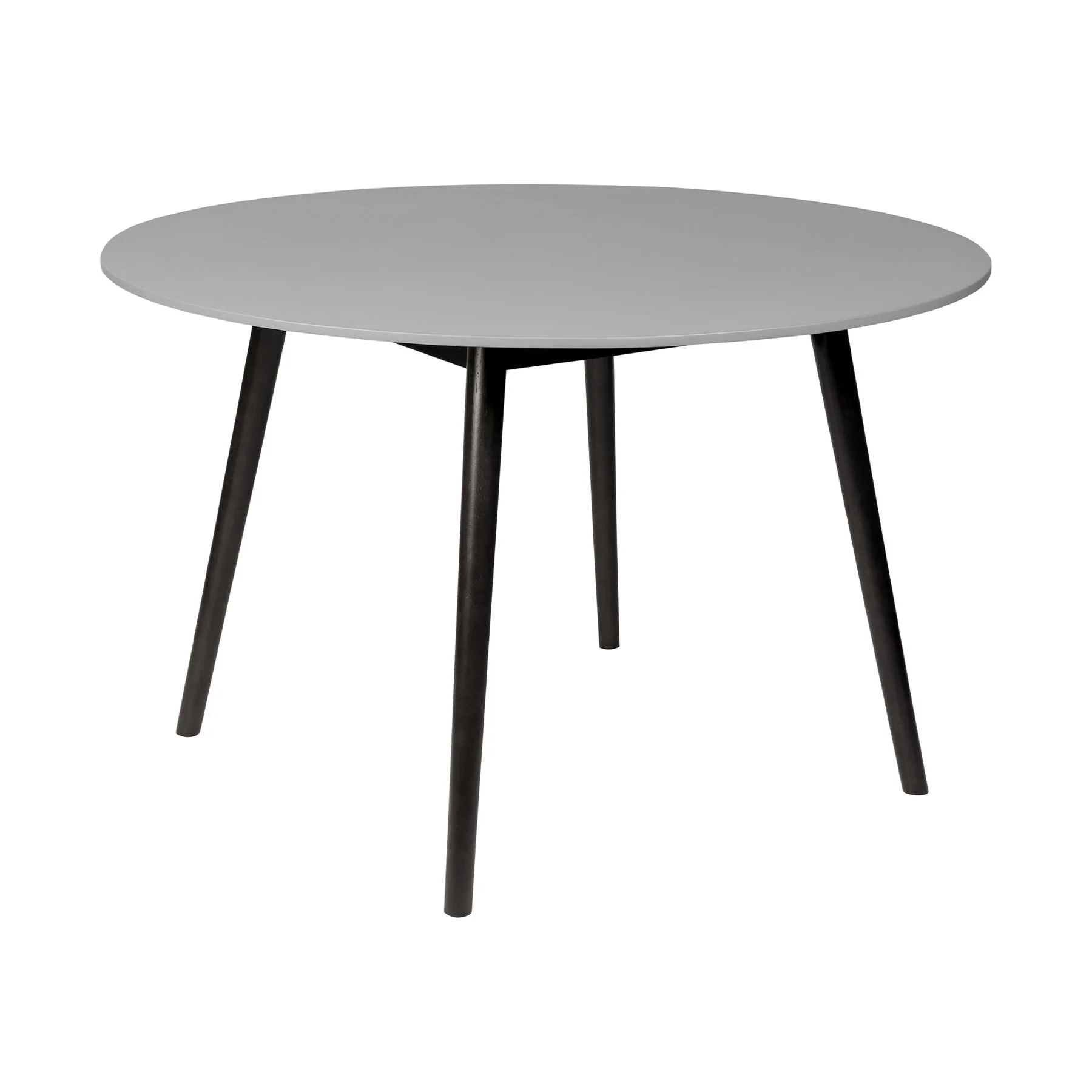 Kylie and Shasta 5 Piece Patio Outdoor Dining Set in Gray Rope with Black Eucalyptus Wood - Image 4