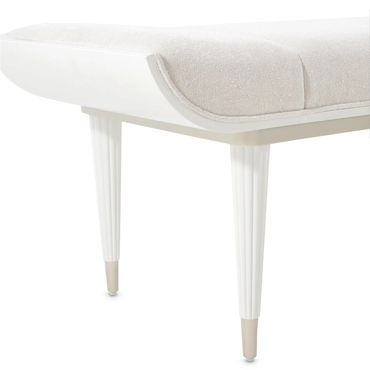 La Marisia Accent Bench - Tranquil/Creamy Pearl - Image 4