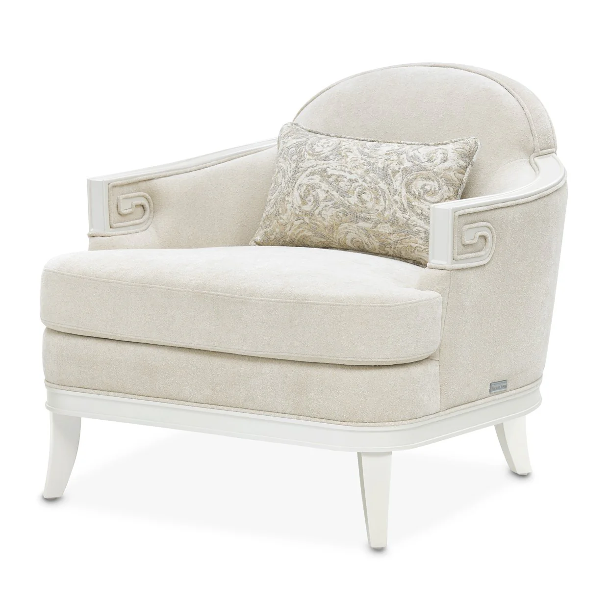 La Marisia Chenille Matching Chair - Tranquil/Creamy Pearl - Image 17