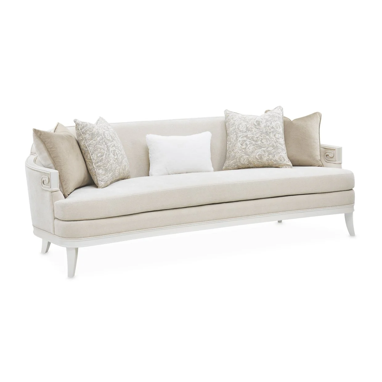 La Marisia Chenille Sofa - Tranquil/Creamy Pearl - Image 2
