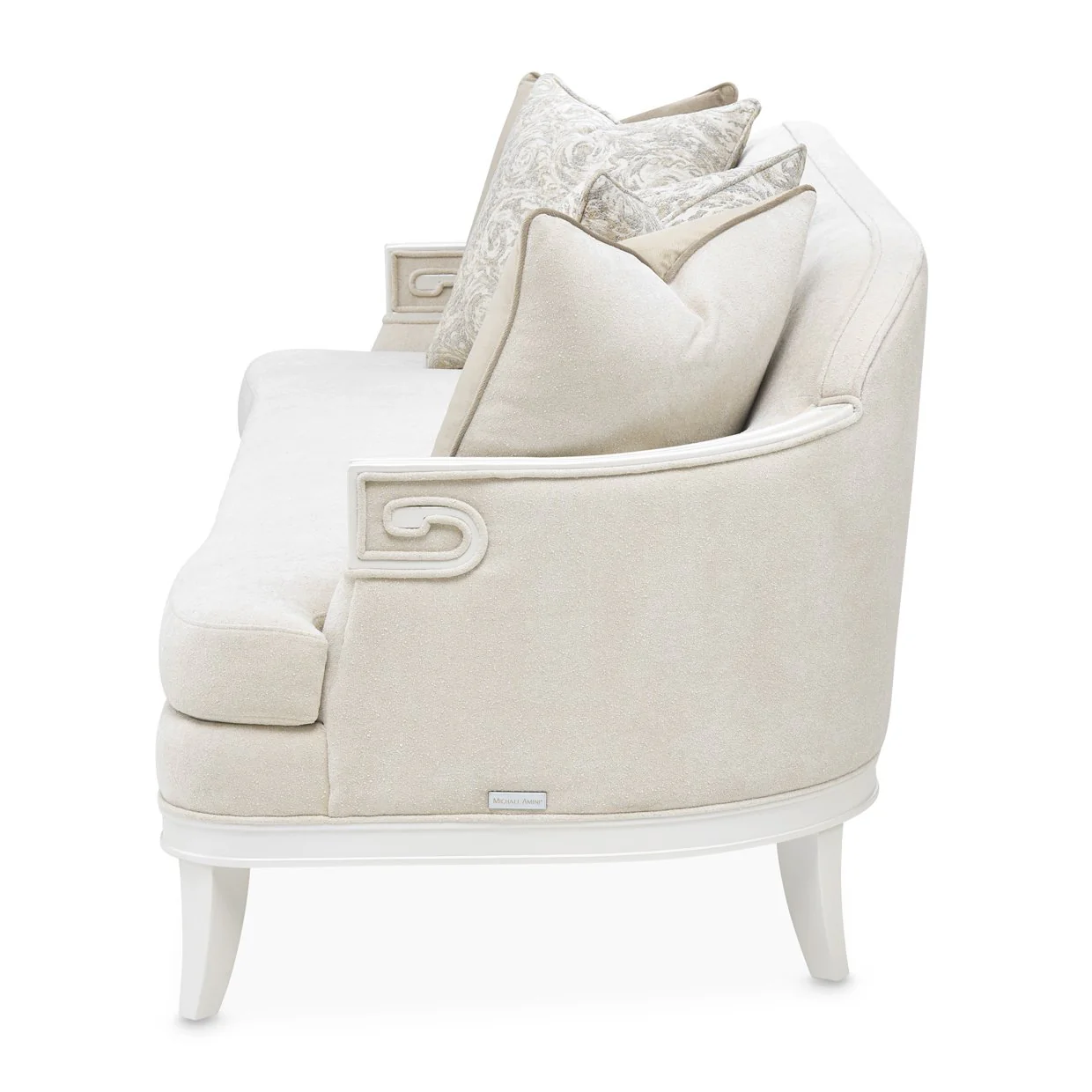 La Marisia Chenille Sofa - Tranquil/Creamy Pearl - Image 7