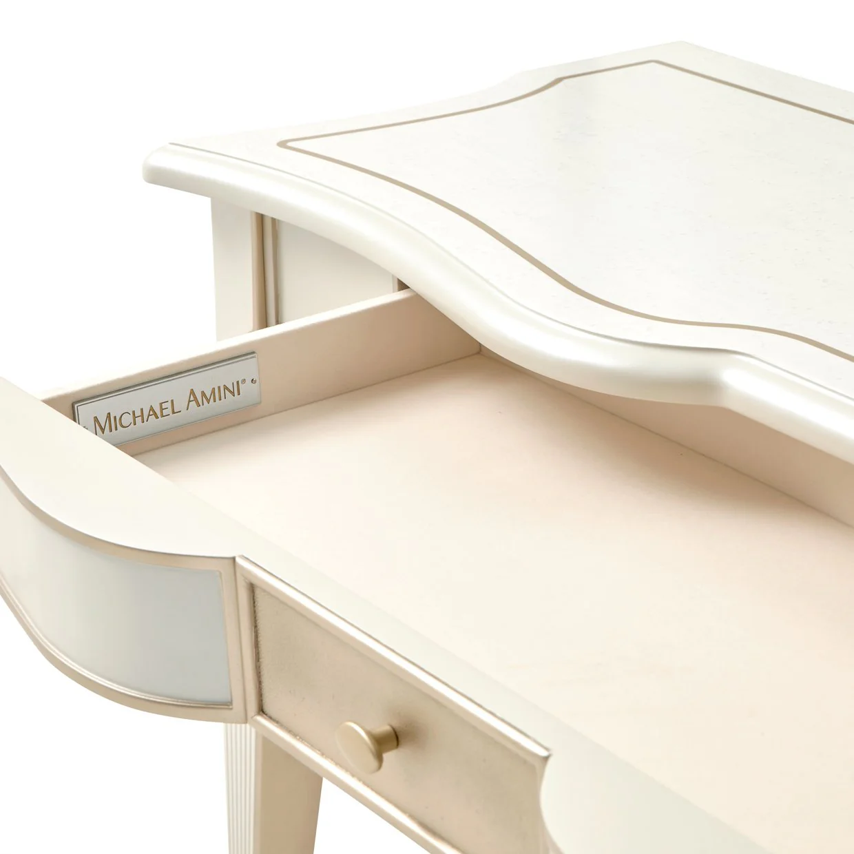 La Marisia Console Table - Creamy Pearl - Image 9