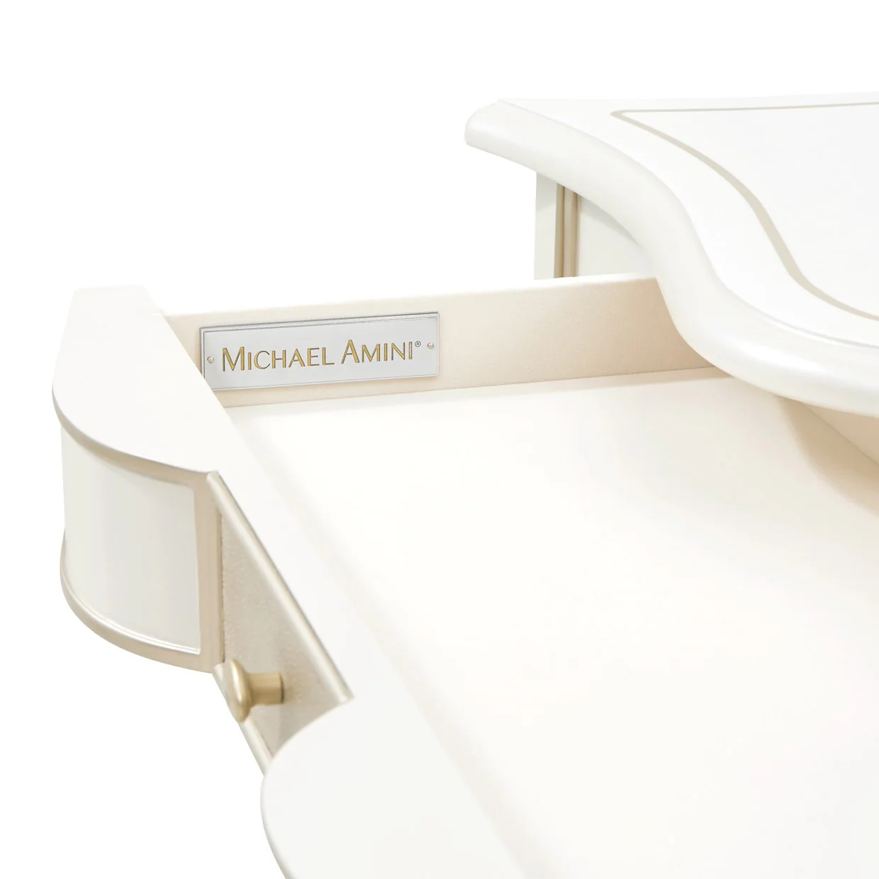La Marisia Vanity Desk - Creamy Pearl - Image 7