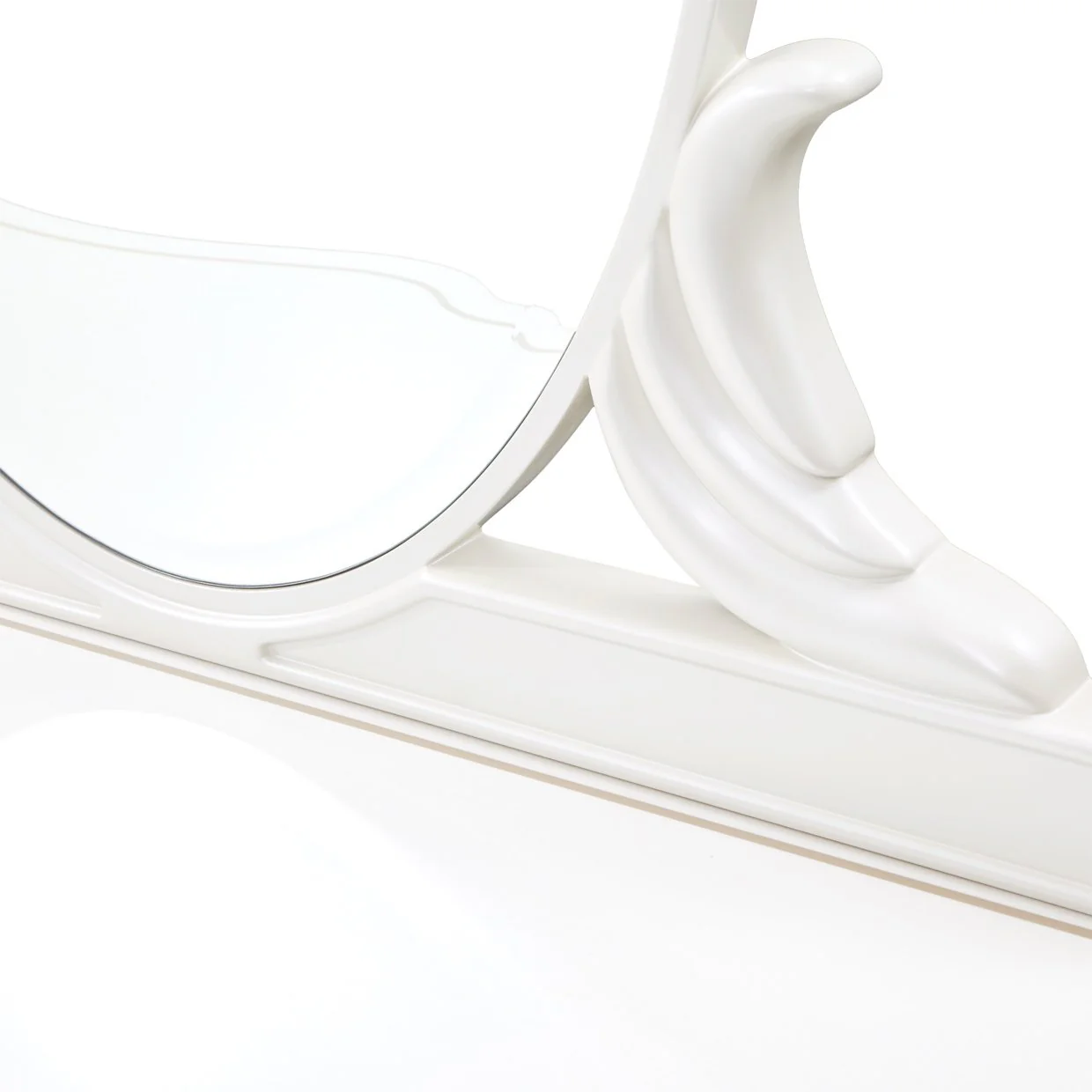 La Marisia Vanity Mirror - Creamy Pearl - Image 3