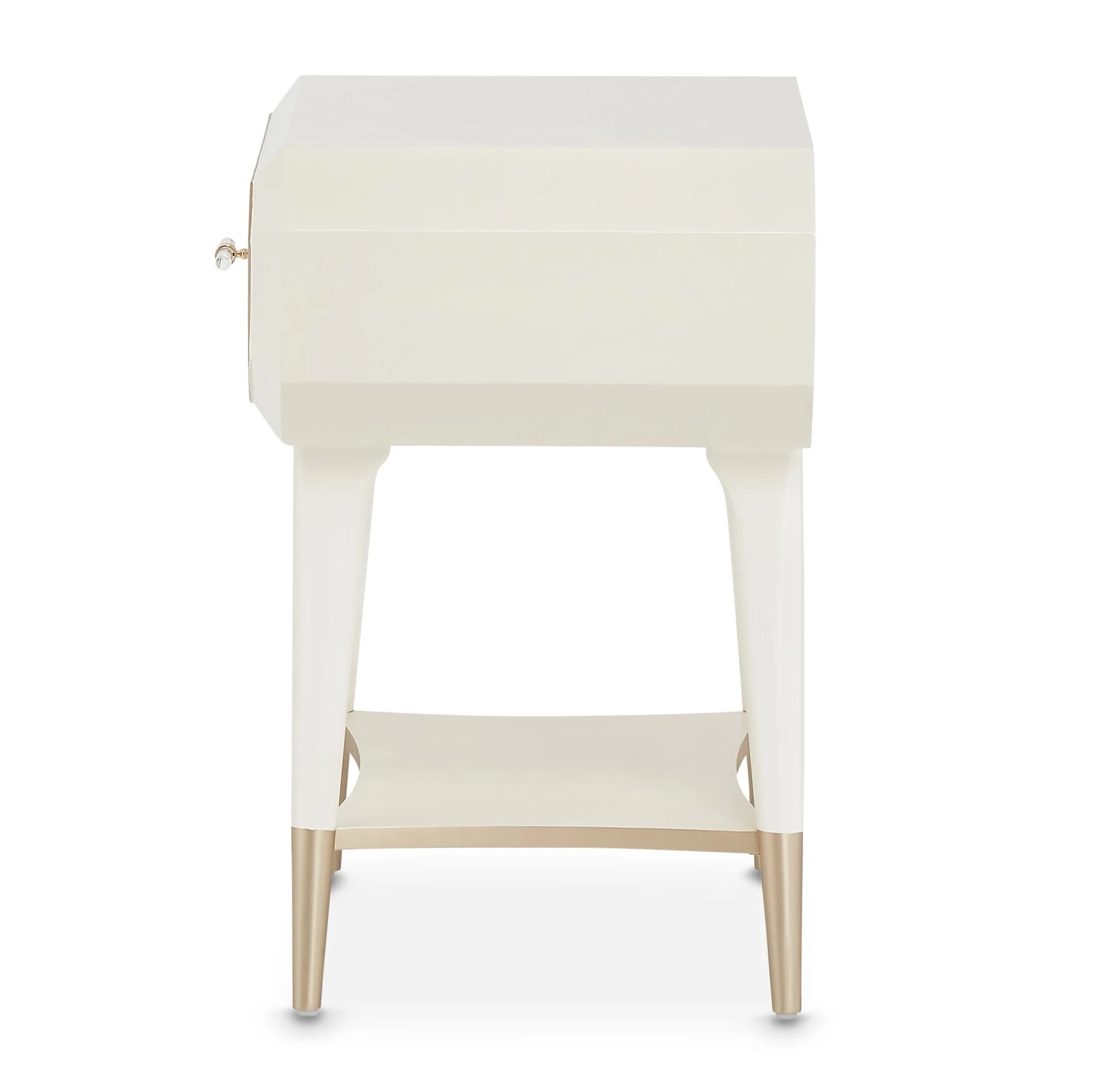 La Rachelle 1-Drawer Nightstand - Champagne - Image 2