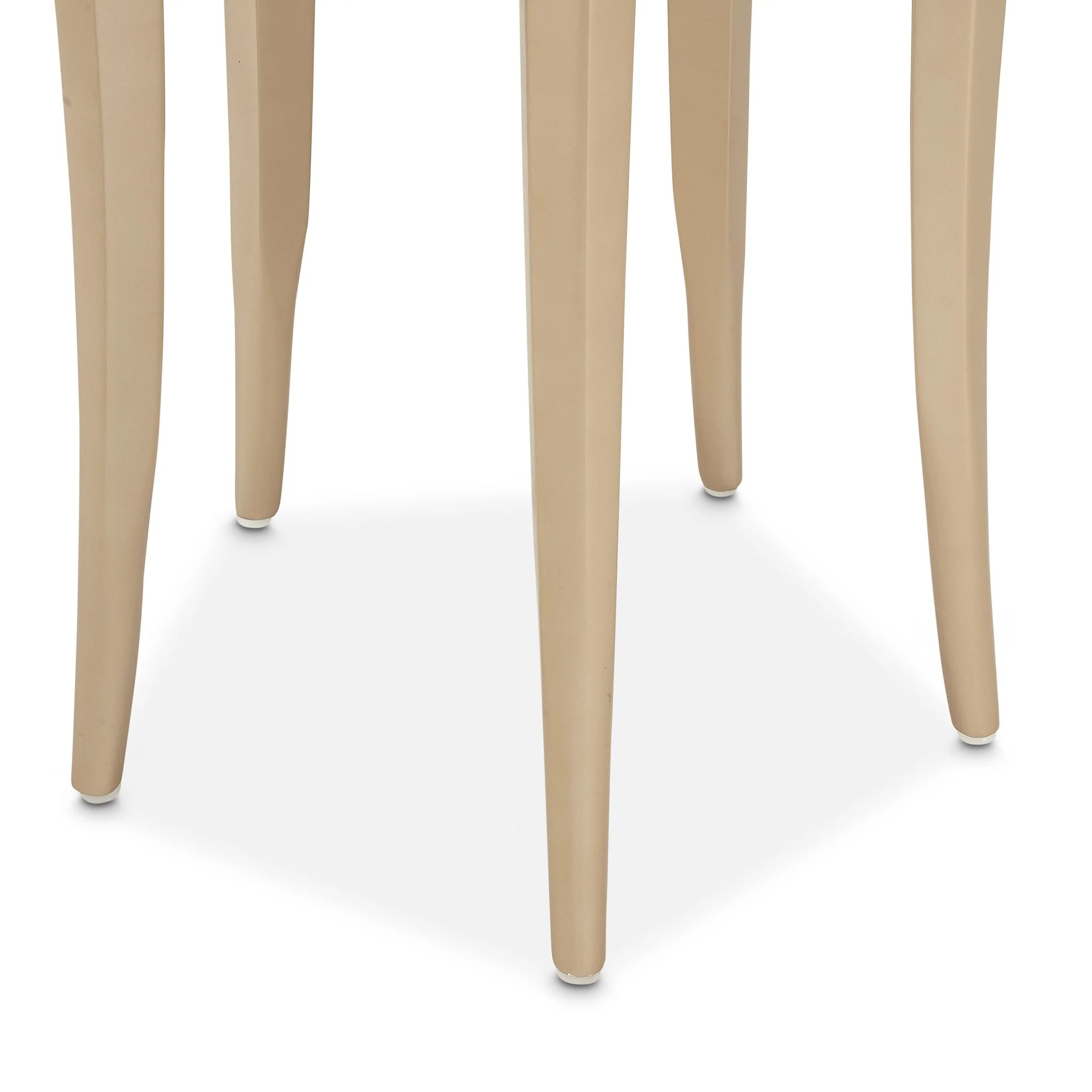 La Rachelle Chairside Table - Champagne - Image 5