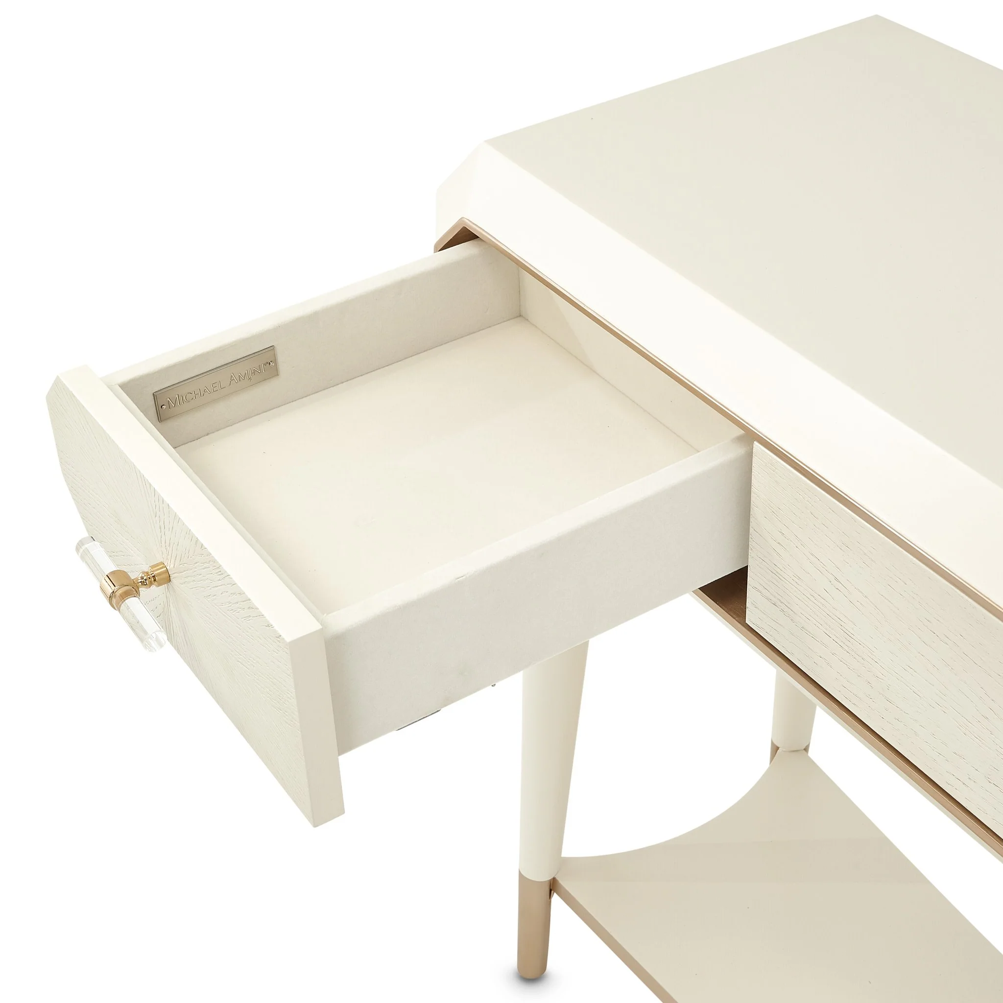 La Rachelle Console Table - Champagne - Image 7