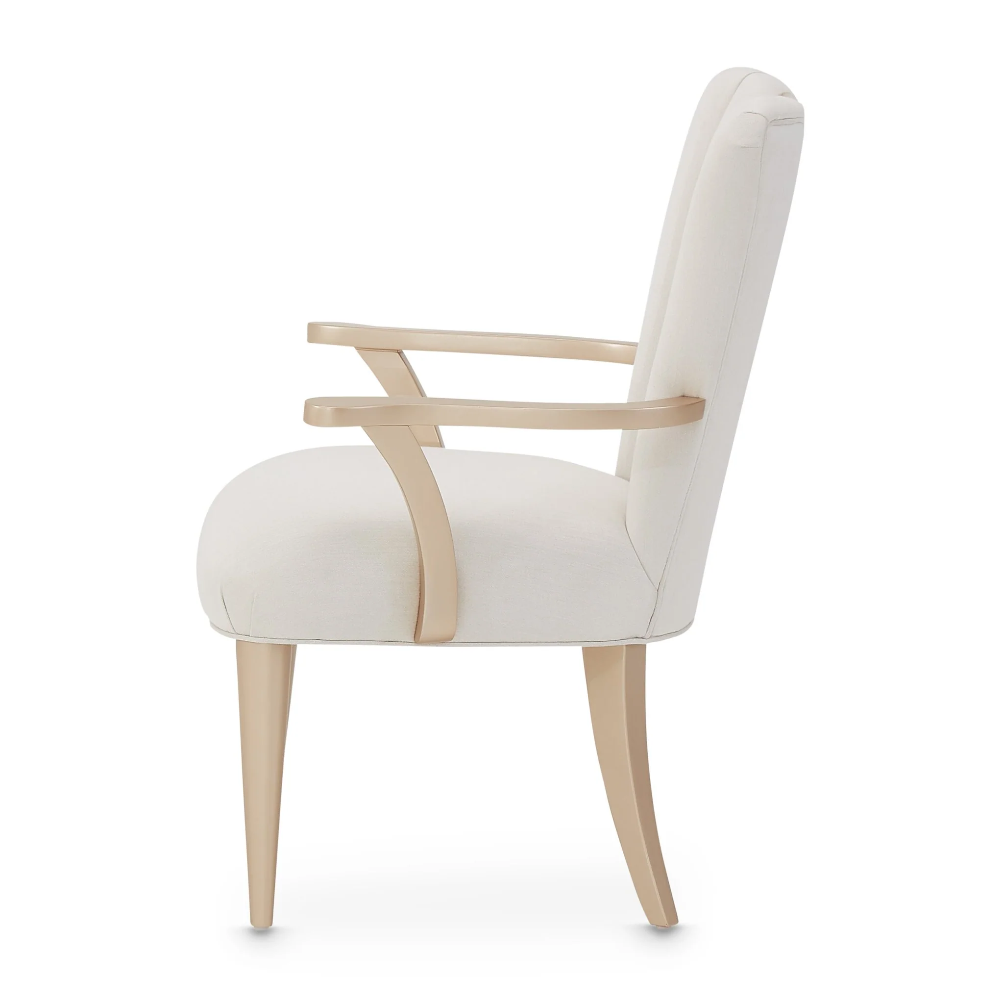 La Rachelle Dining Arm Chair - Medium Champagne - Image 2
