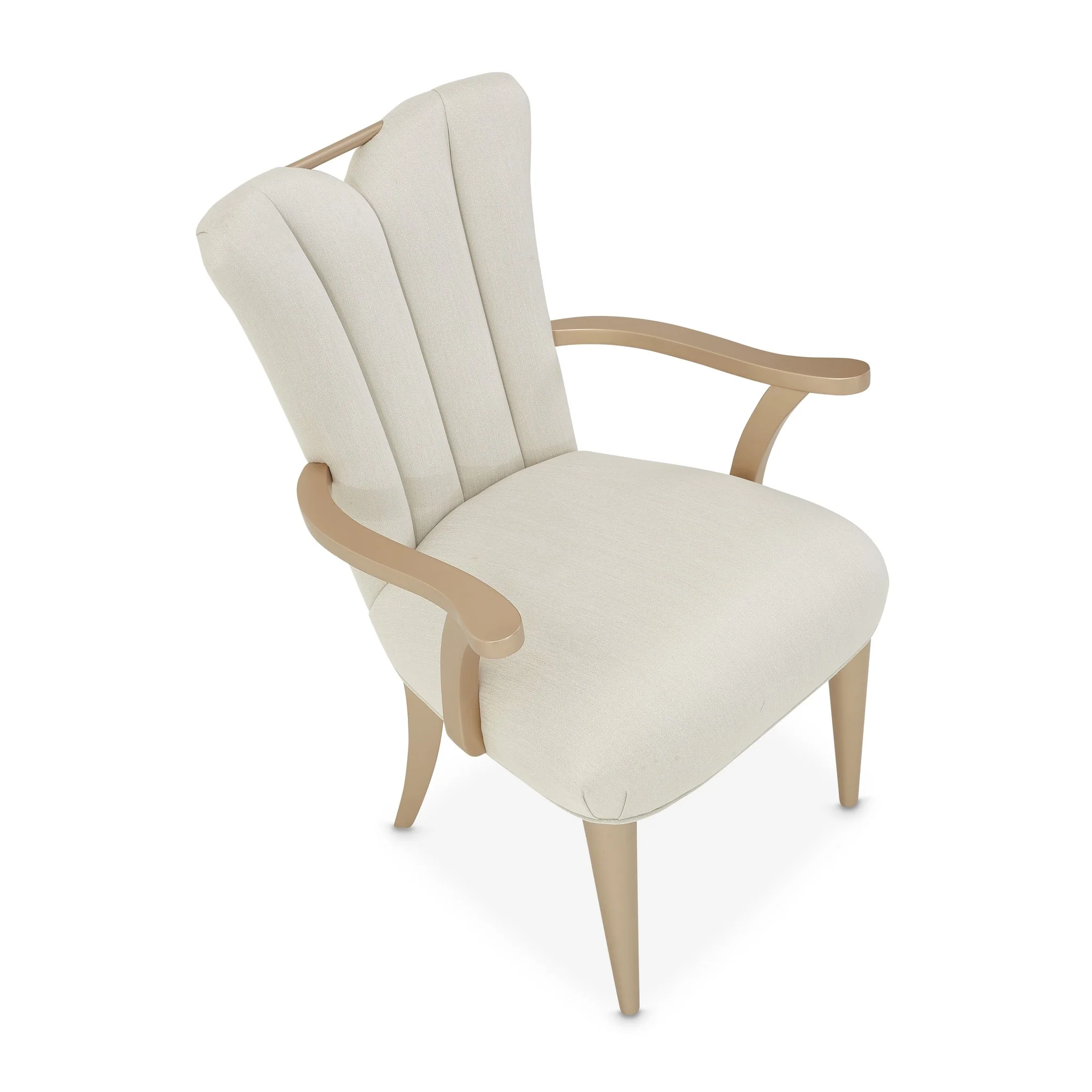 La Rachelle Dining Arm Chair - Medium Champagne - Image 6