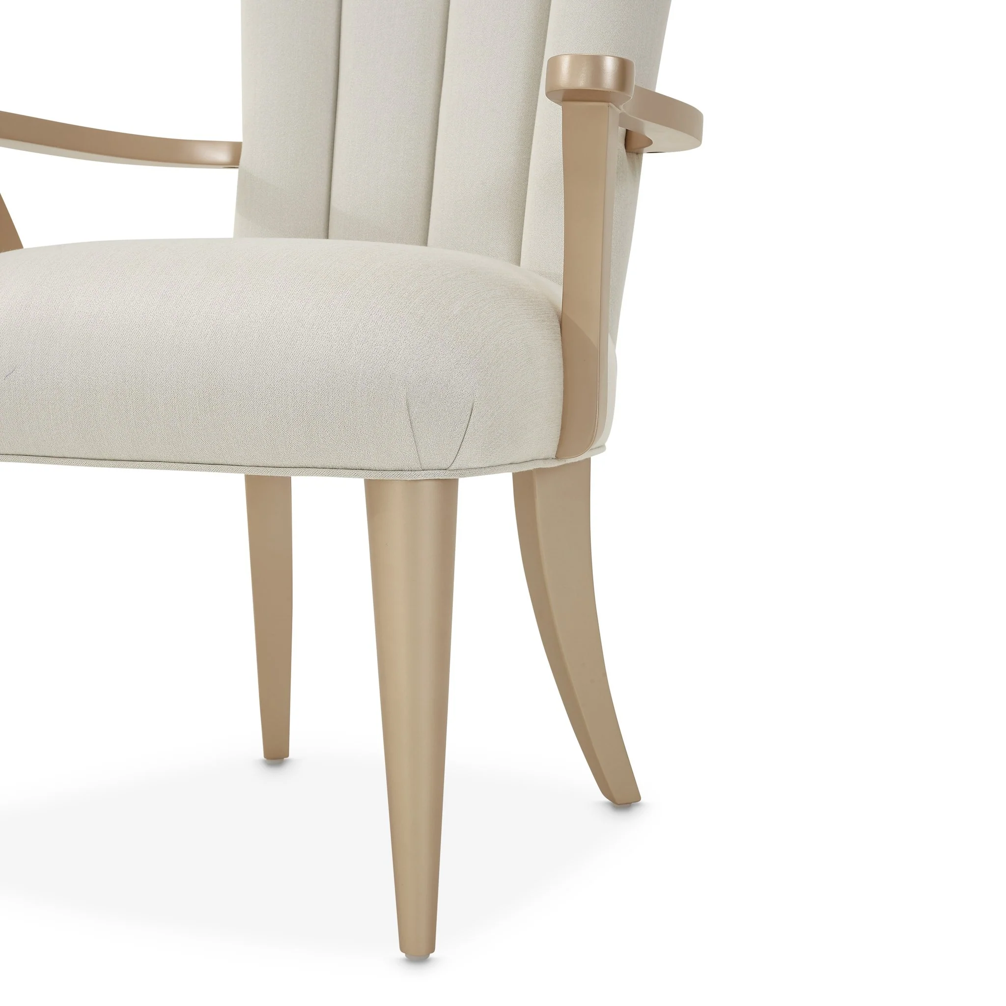 La Rachelle Dining Arm Chair - Medium Champagne - Image 7