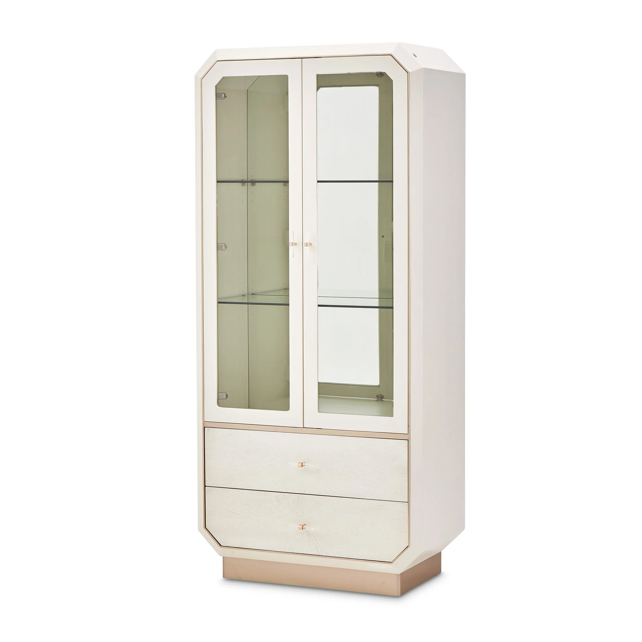 La Rachelle Display Cabinet - Champagne - Image 10