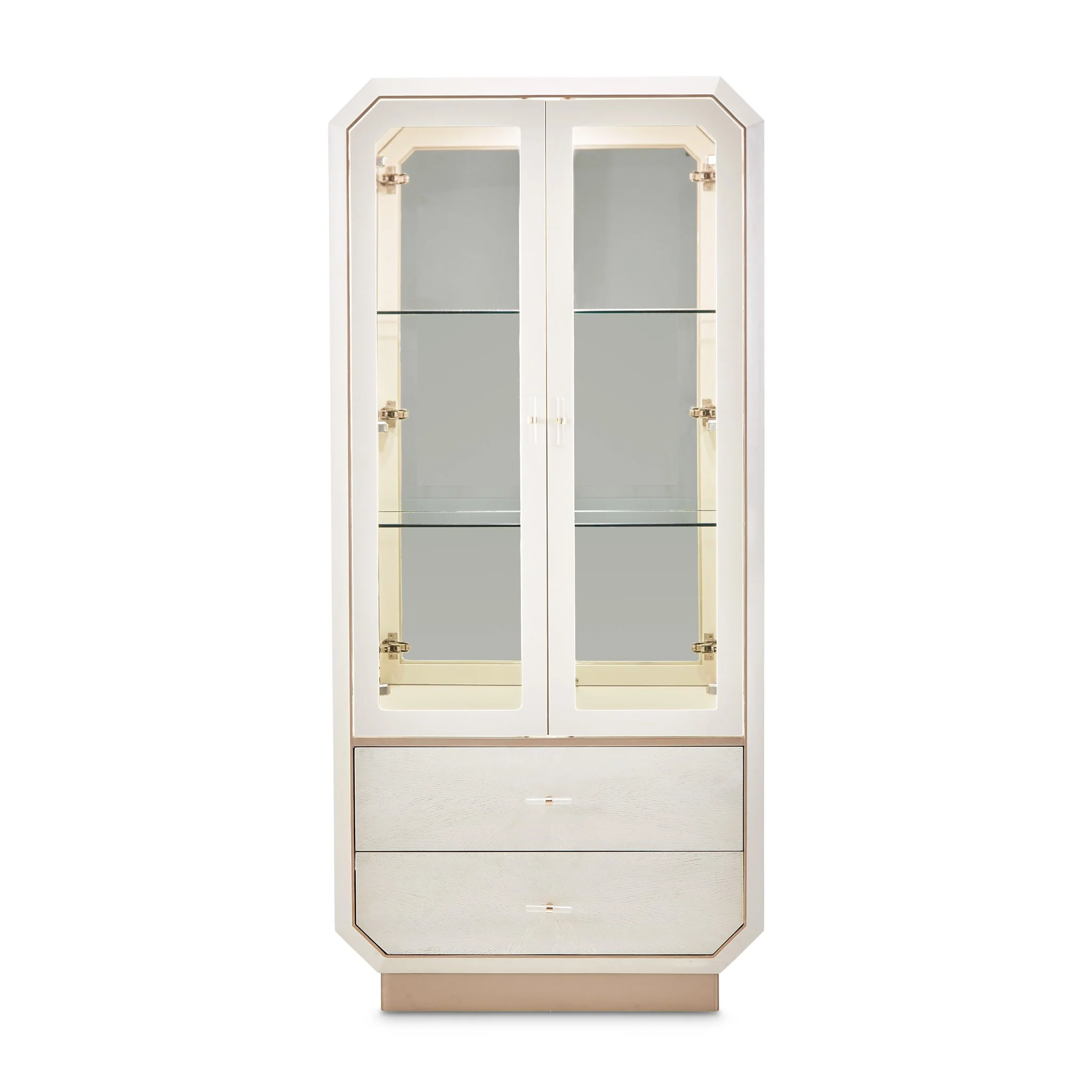 La Rachelle Display Cabinet - Champagne - Image 3