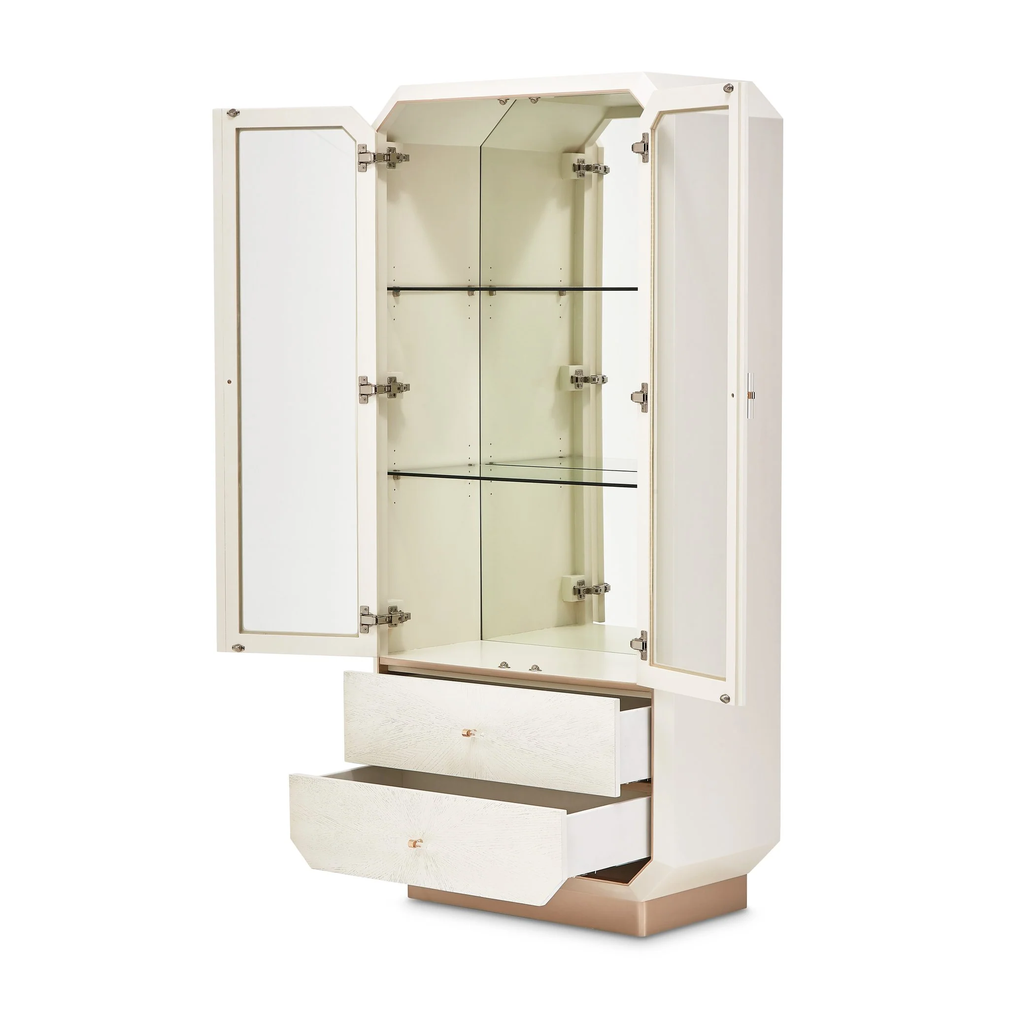 La Rachelle Display Cabinet - Champagne - Image 5