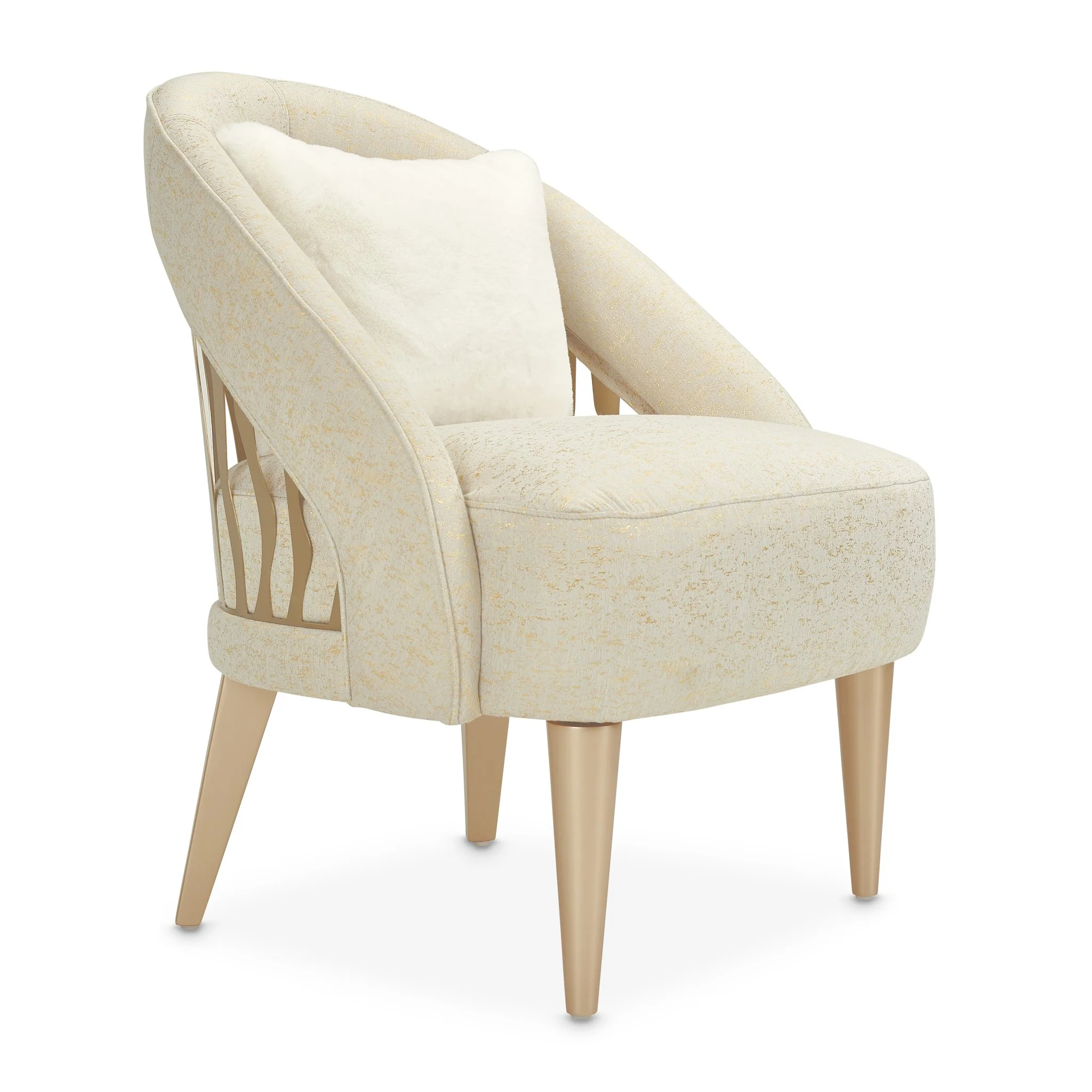 La Rachelle Flame Chair - Gold Rush/Champagne - Image 10