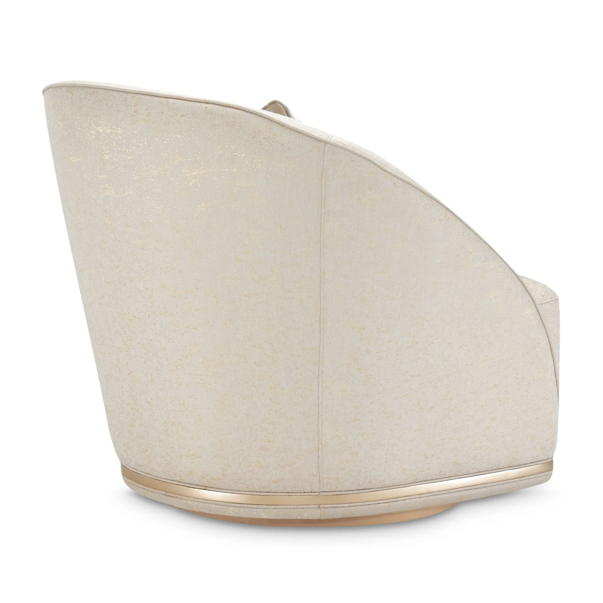 La Rachelle Swivel Chair - Gold Rush/Champagne - Image 4