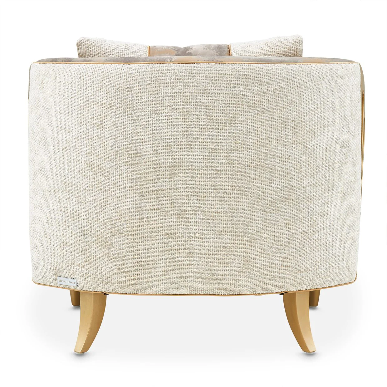 La Terrazza Accent Chair - Cappuccino/Light Champagne - Image 5
