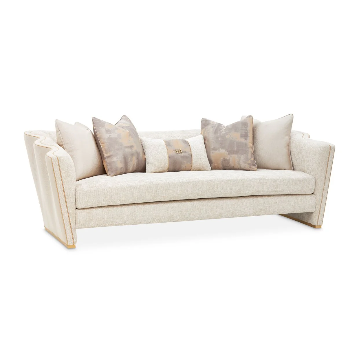 La Terrazza Sofa - Cappuccino/Light Champagne - Image 2