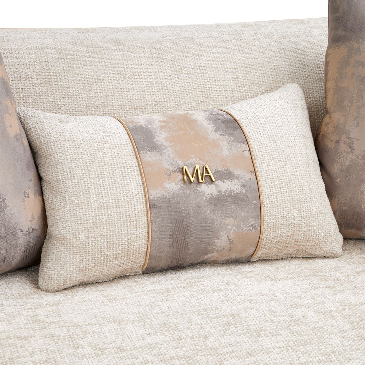 La Terrazza Sofa - Cappuccino/Light Champagne - Image 9