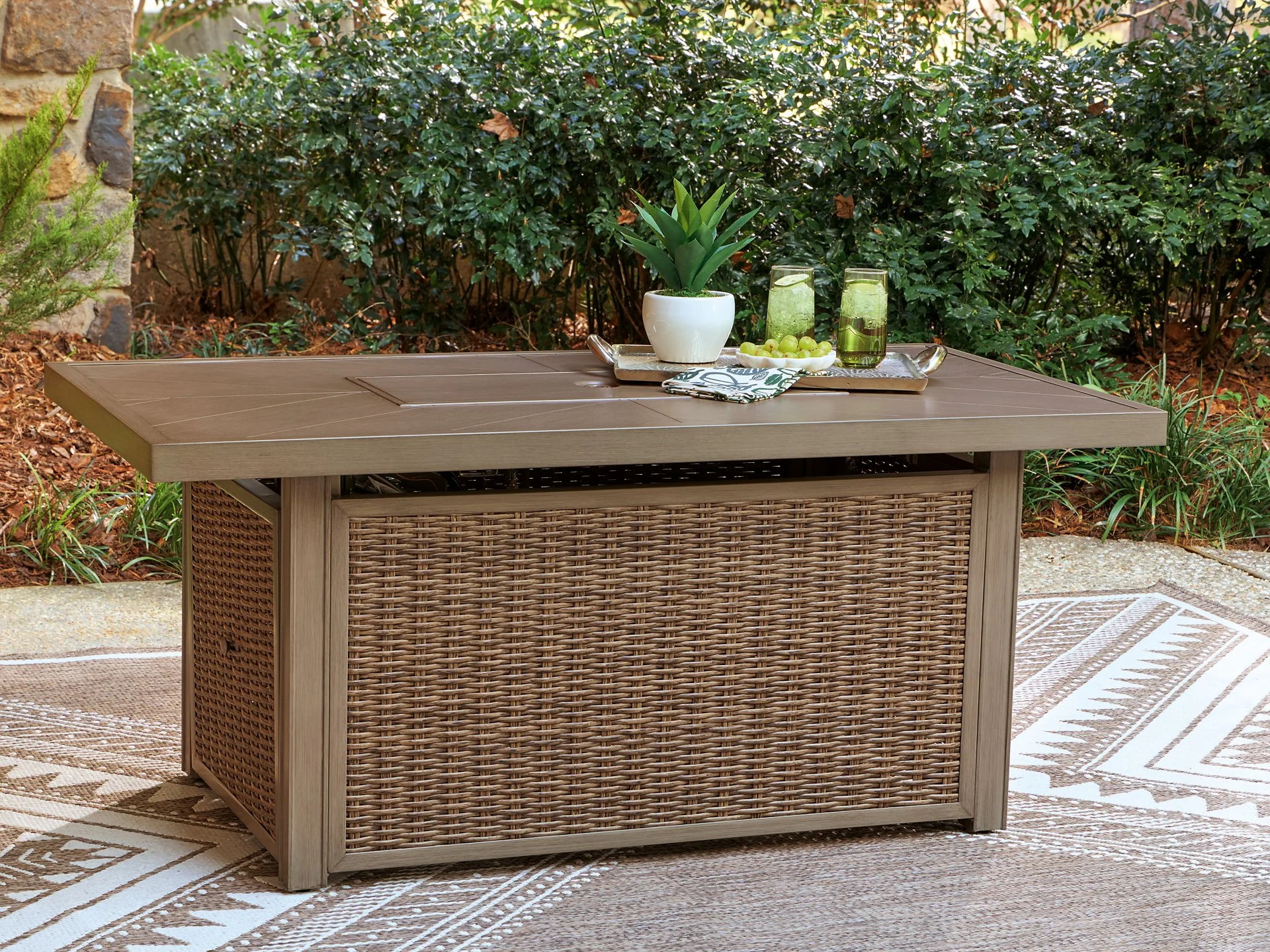 Laguna Heights Outdoor Fire Pit Table - Image 8
