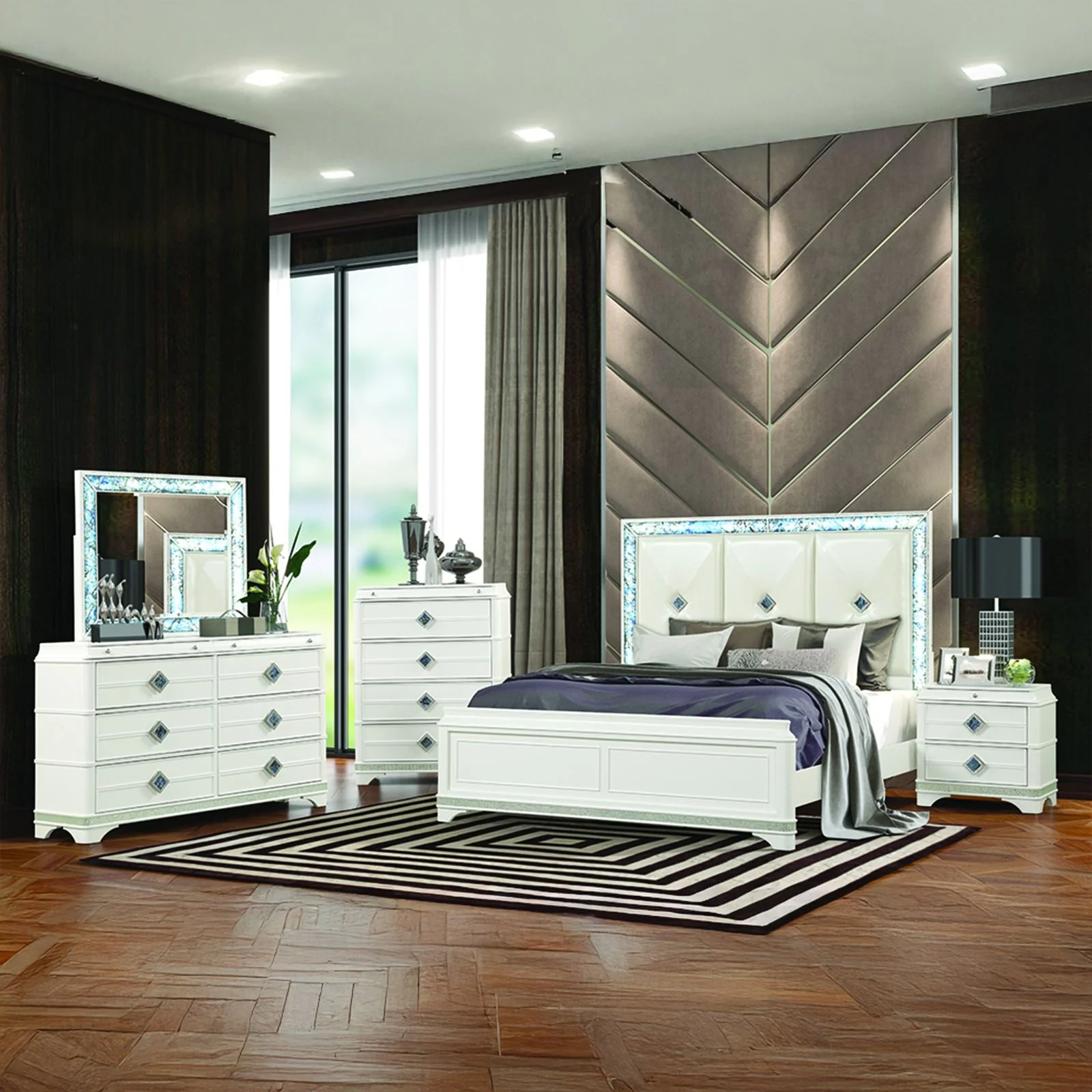 Laguna King 5PC Bedroom Set - Image 19