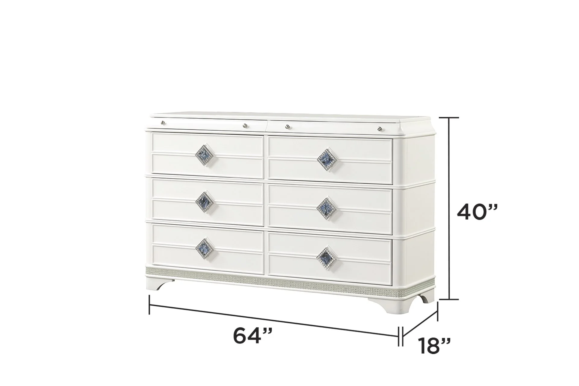 Laguna Queen 4PC Bedroom Set - Image 7