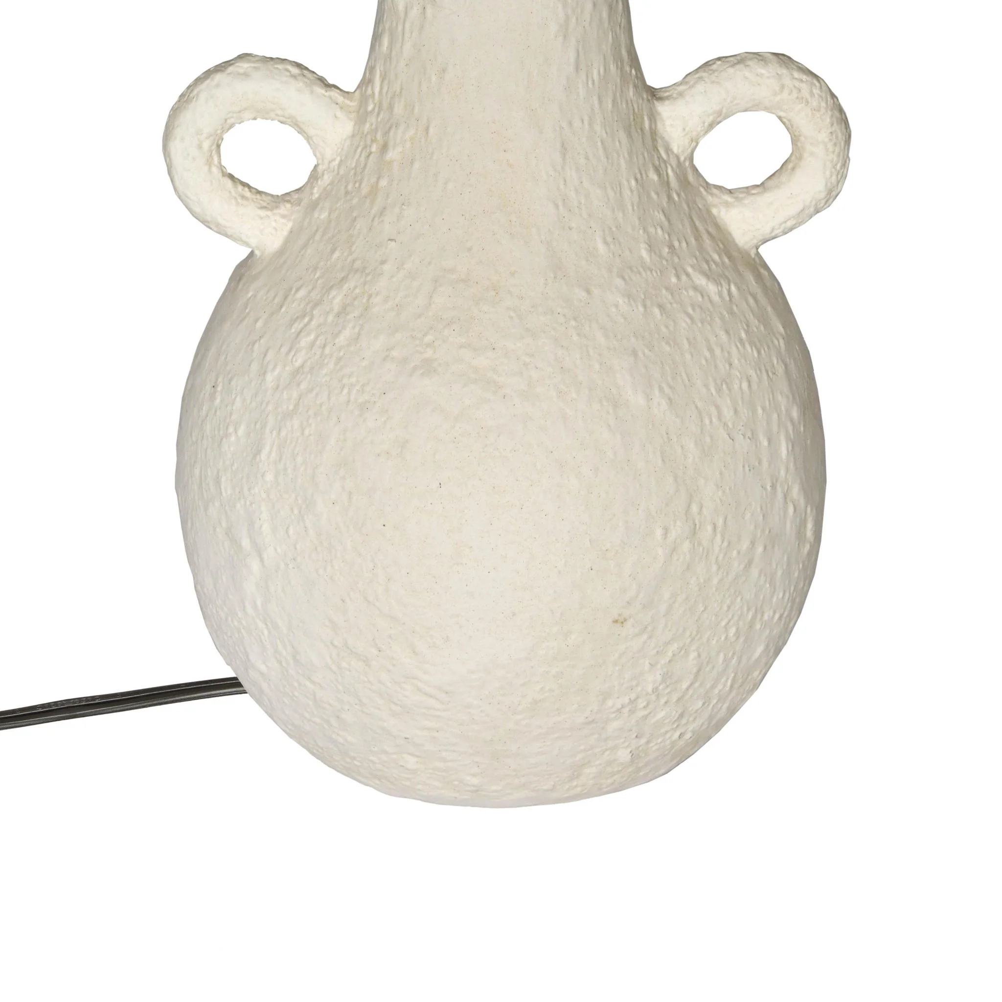 Lalit Natural & White Ceramic Table Lamp - Image 5