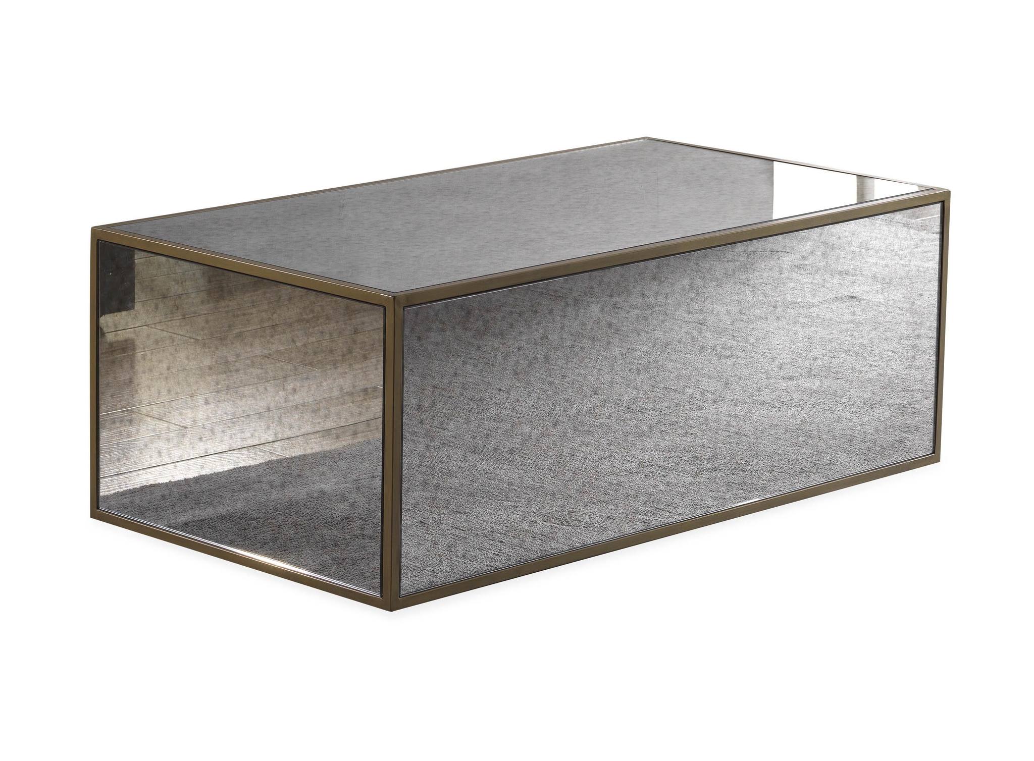 Lana Mirrored Coffee Table - Image 2