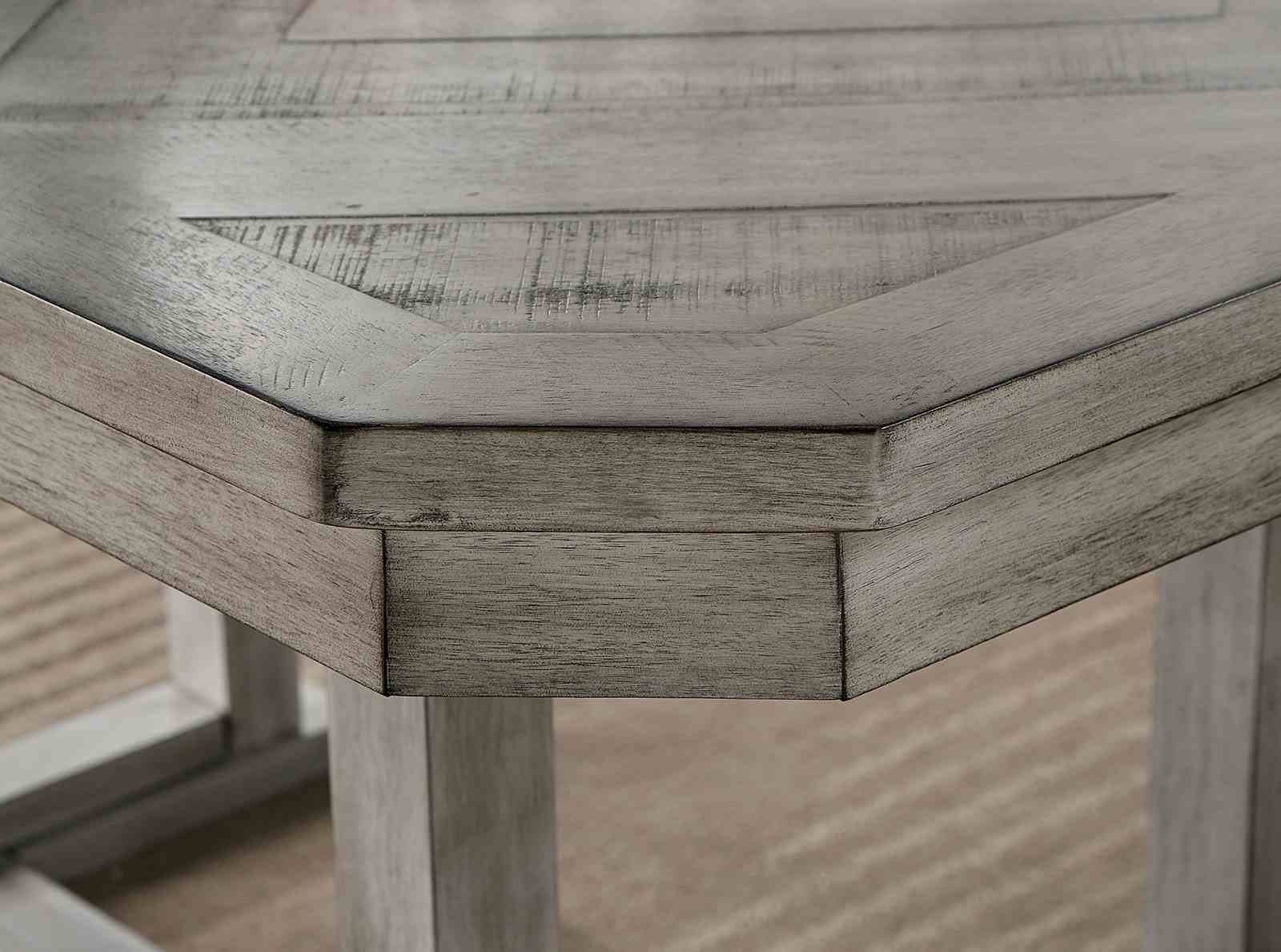 Laquila 6 Pc. Dining Table Set w/ Bench - Image 3