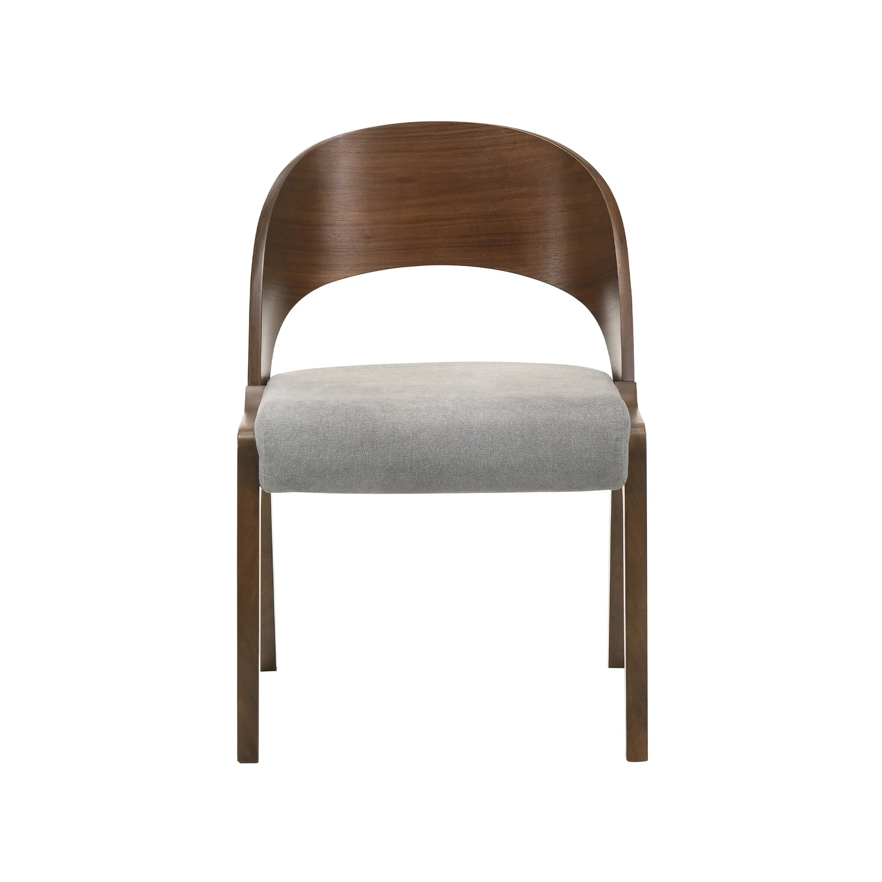 Laredo and Polly 5 Piece Walnut Rectangular Dining Set - Image 3