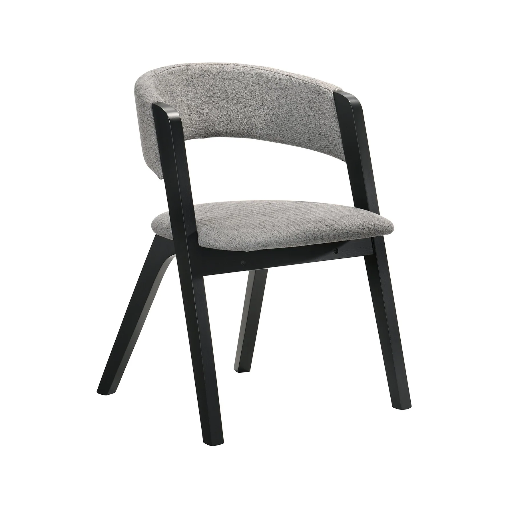 Laredo and Rowan 5 Piece Black Rectangular Dining Set - Image 2