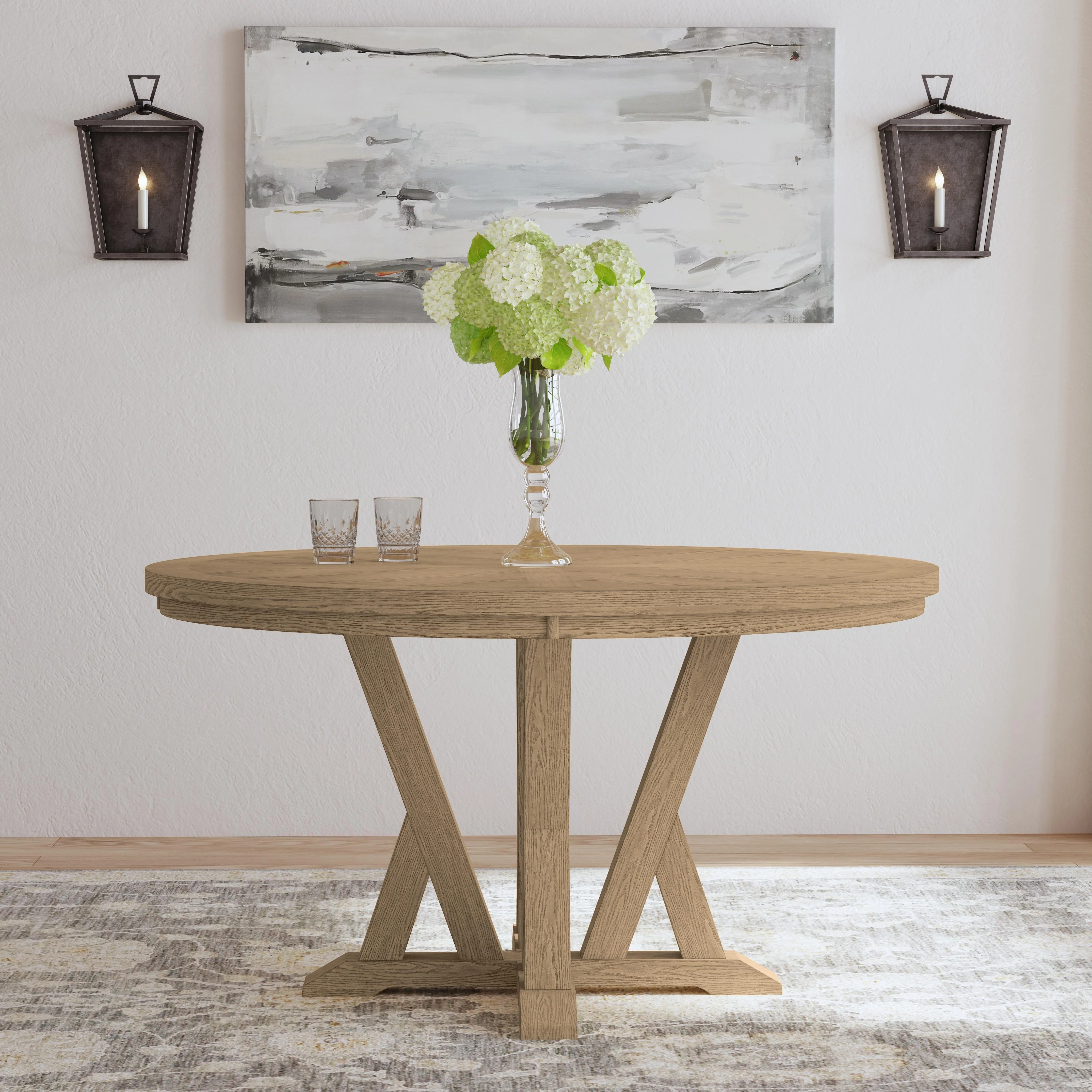 Lattice W1150-834 Round Dining Table - Image 3
