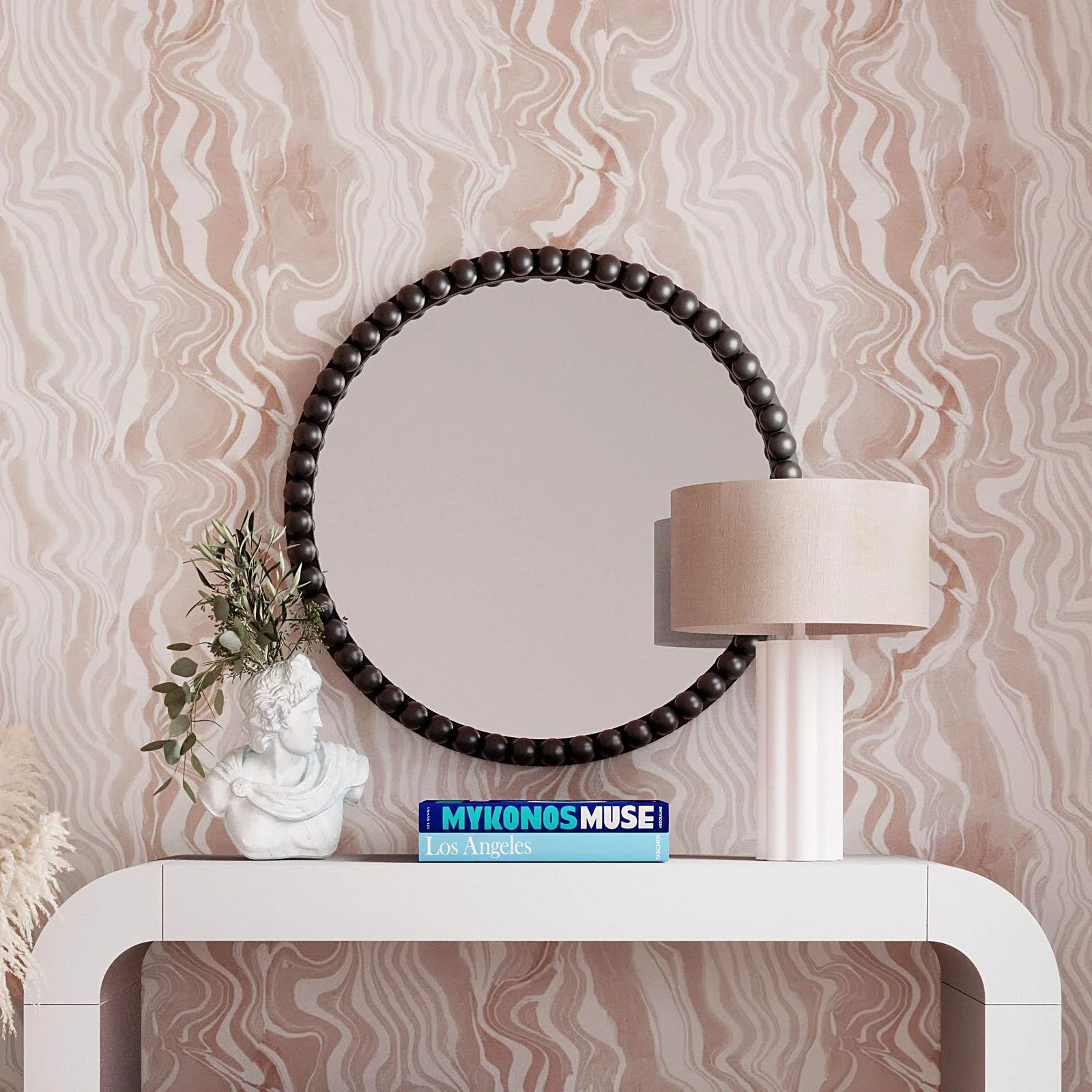 Latur Cream Table Lamp - Image 8
