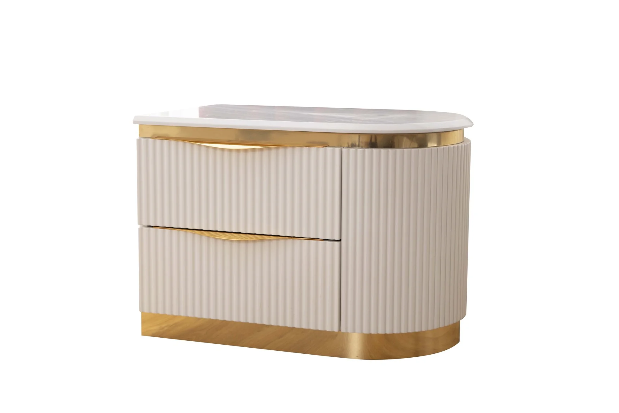 Laura King 5-n Pc Bedroom Set White - Image 15