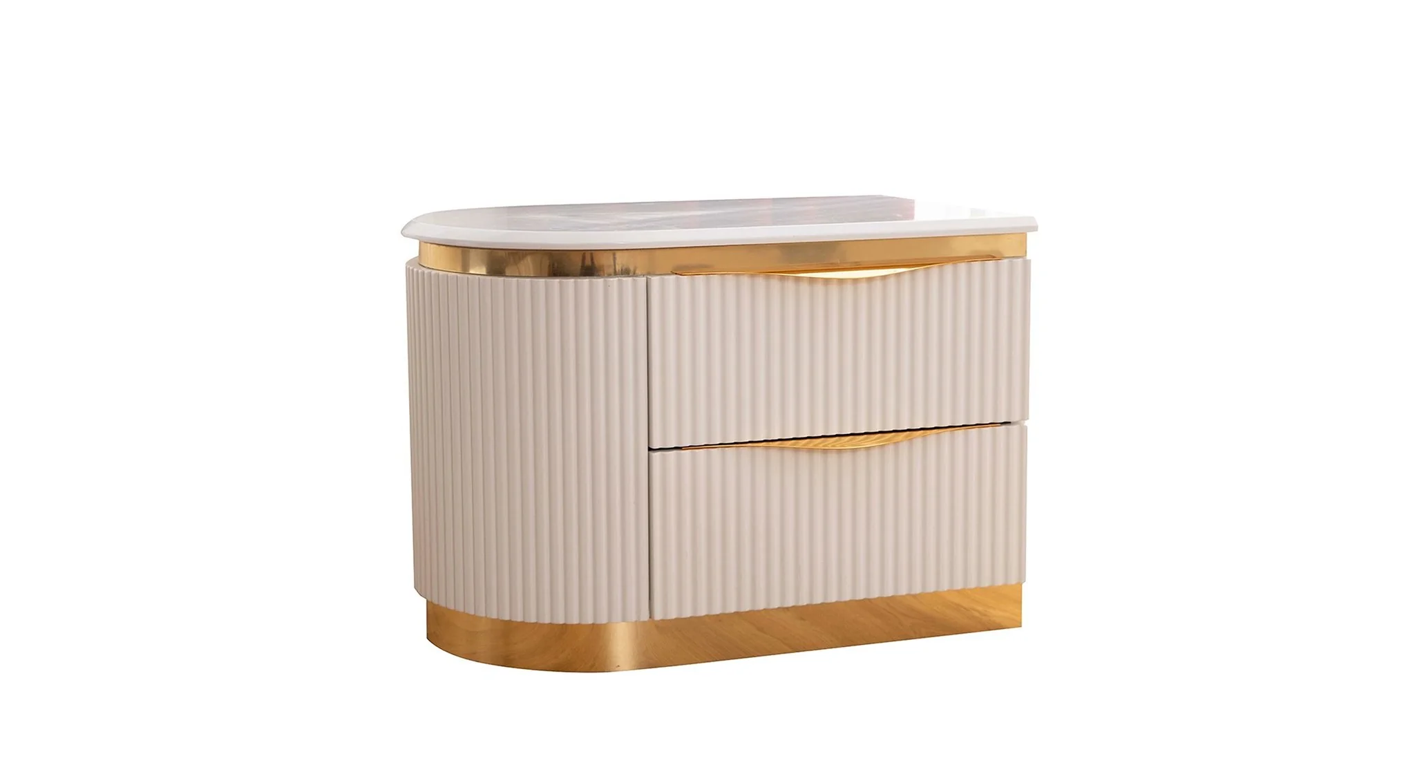 Laura Queen 6 Pc Bedroom Set White - Image 18