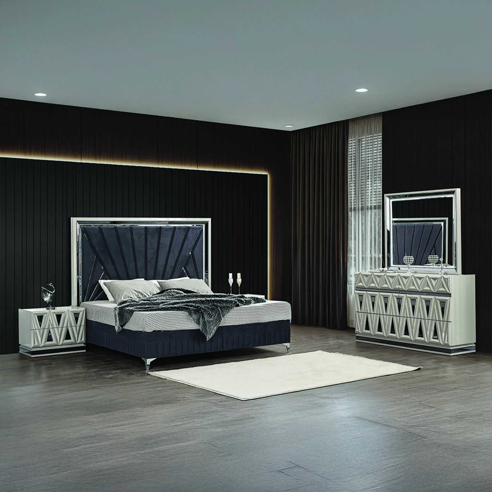 Lavita Queen 4PC Bedroom Set - Image 15