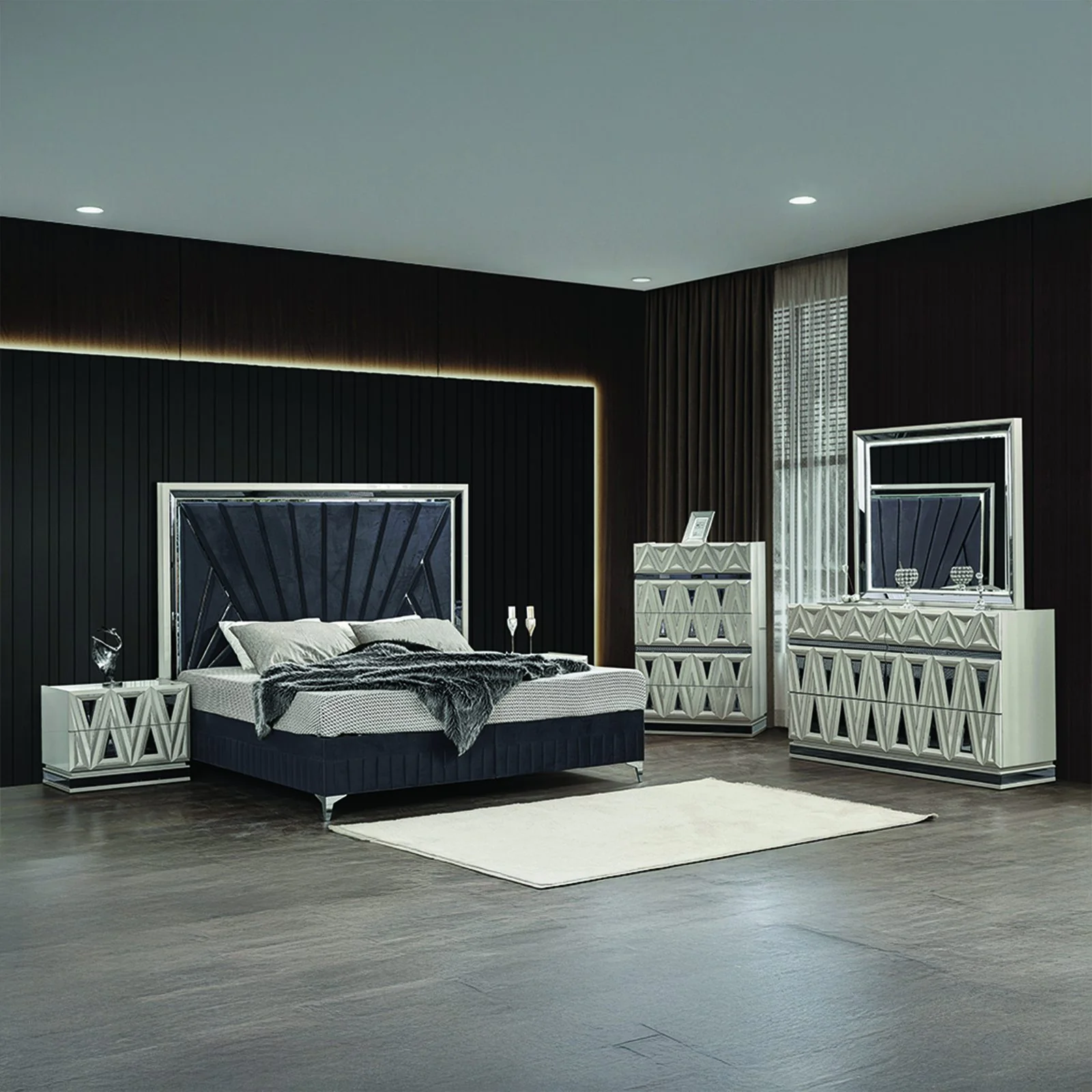 Lavita Queen 5PC Bedroom Set - Image 19