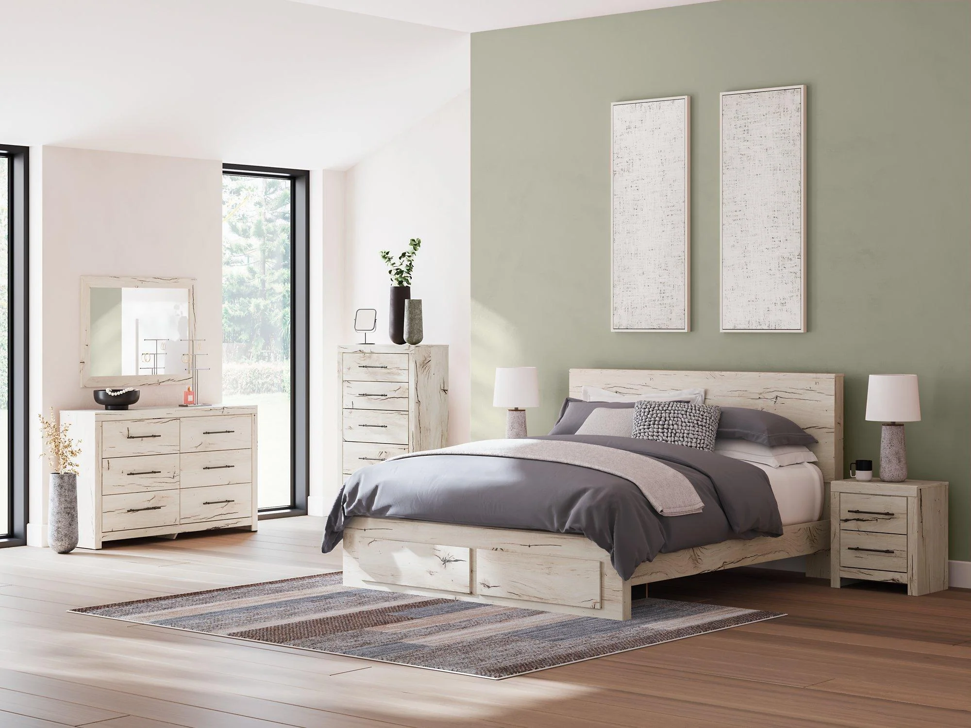 Lawroy Panel Storage Bed - Image 49