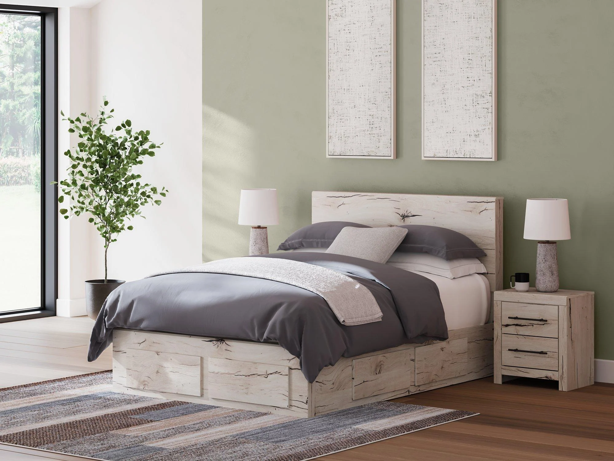 Lawroy Panel Storage Bed - Image 51