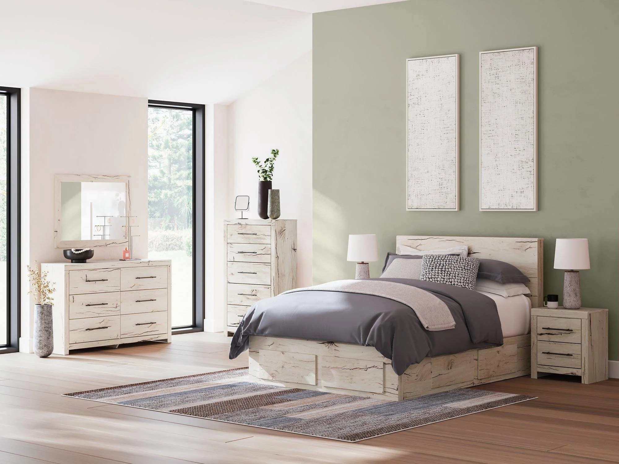 Lawroy Panel Storage Bed - Image 65