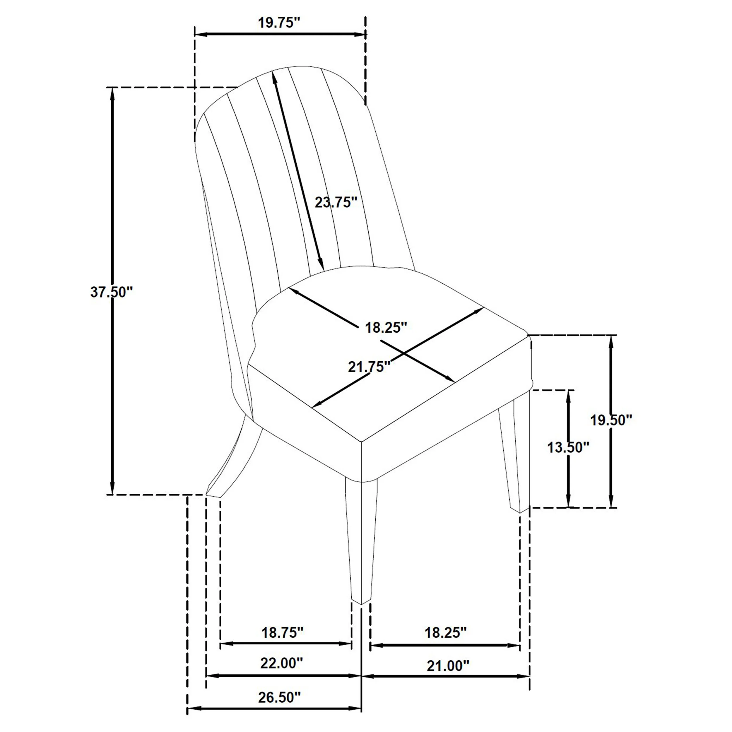 Leandro Dining Side Chair - Image 15
