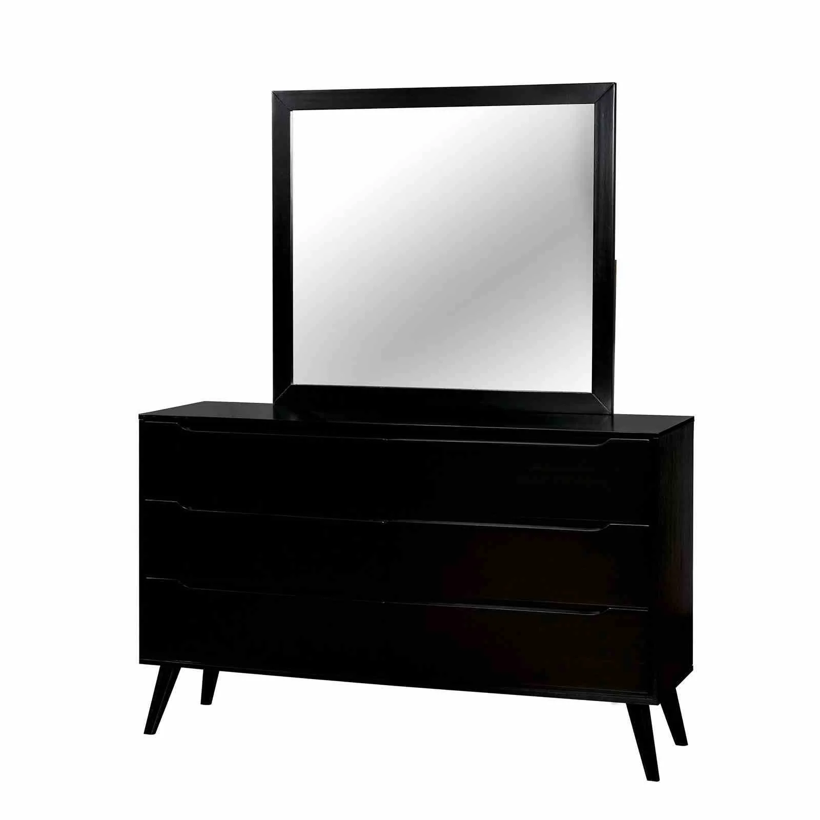 Lennart Ii Rectangular Mirror, Black - Image 2