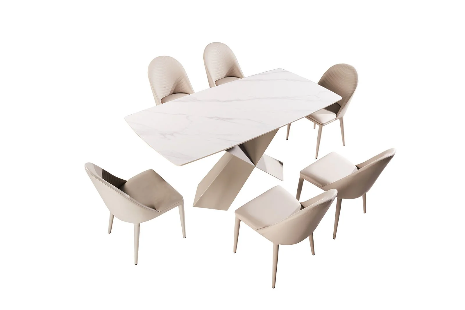 Lenvik 7 Pc. Dining Table Set - Image 4