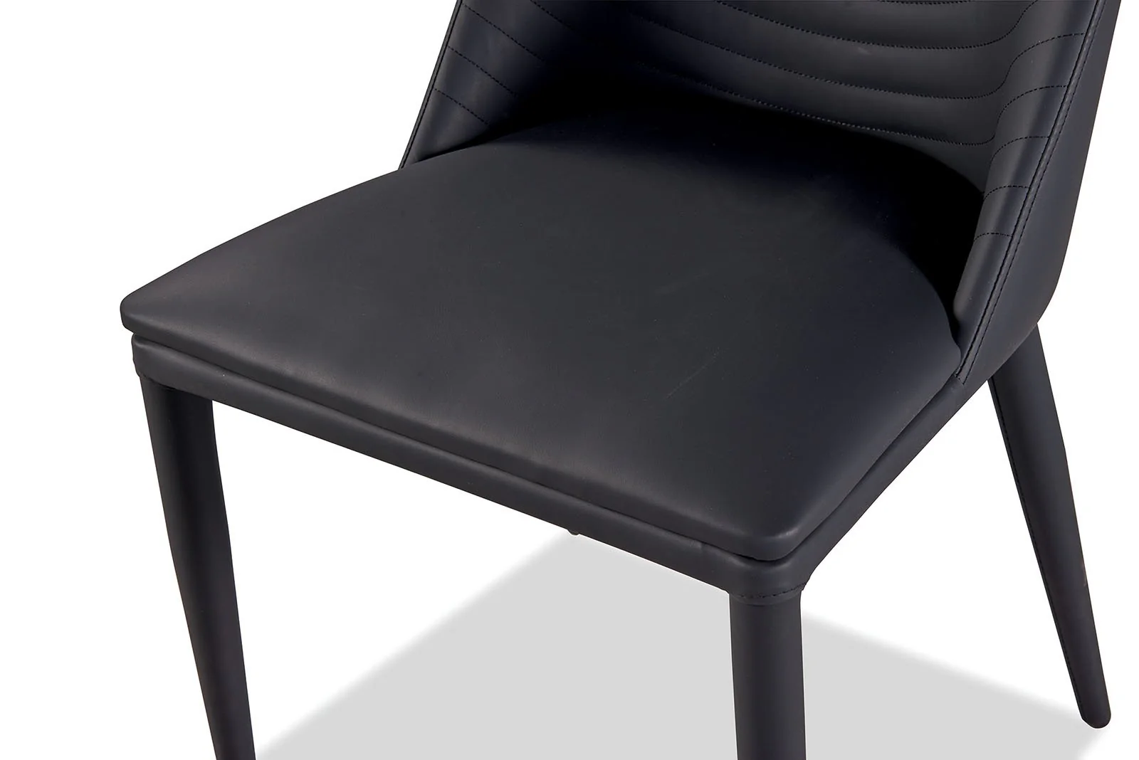 Lenvik Side Chair (2/CTN), Black/White - Image 6