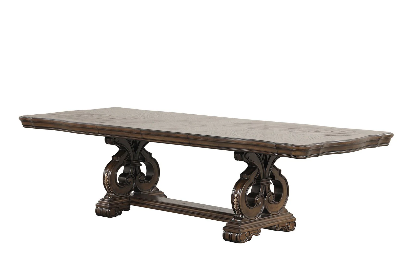 Leovanni Dining Table, Dark Brown - Image 2