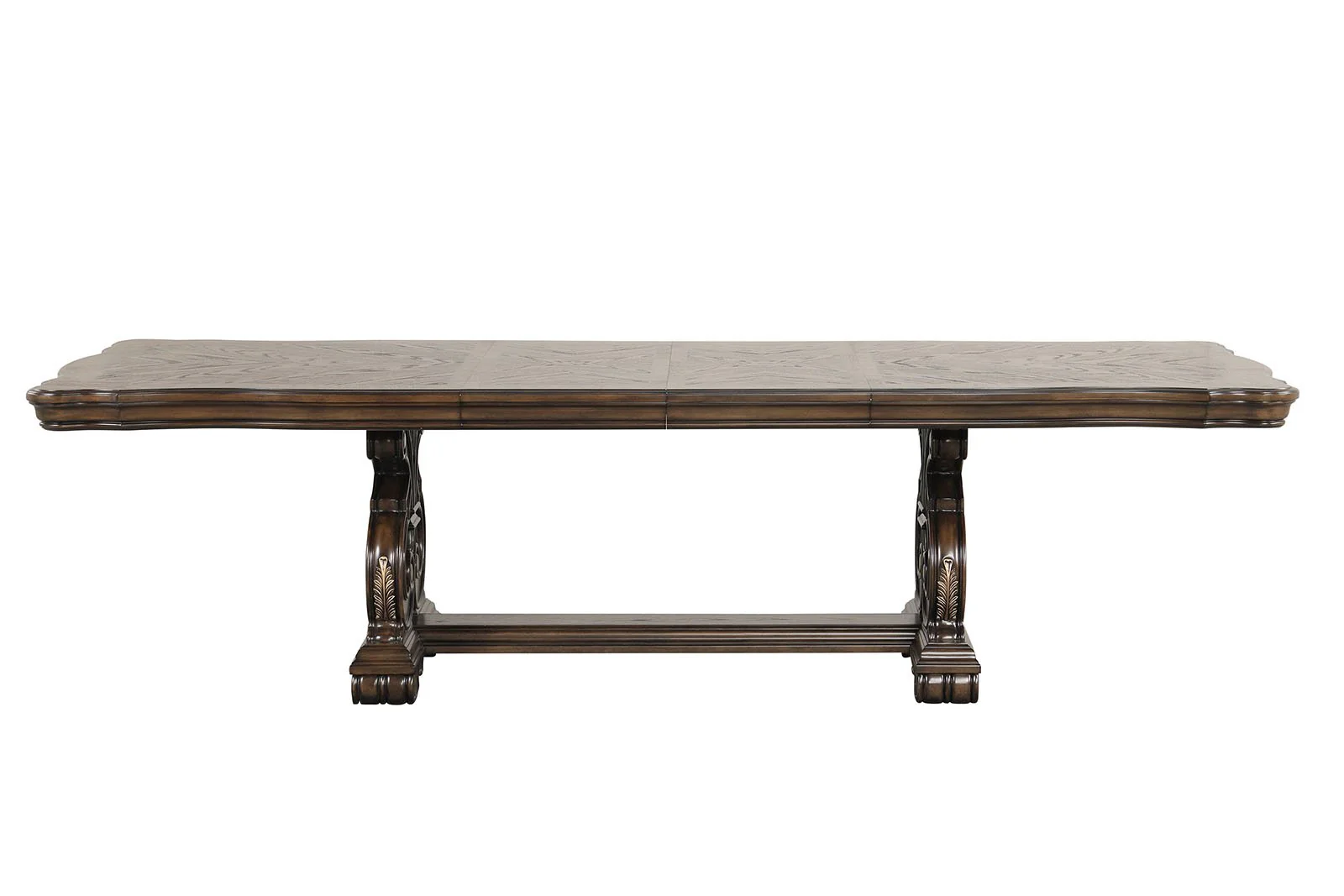 Leovanni Dining Table, Dark Brown - Image 3