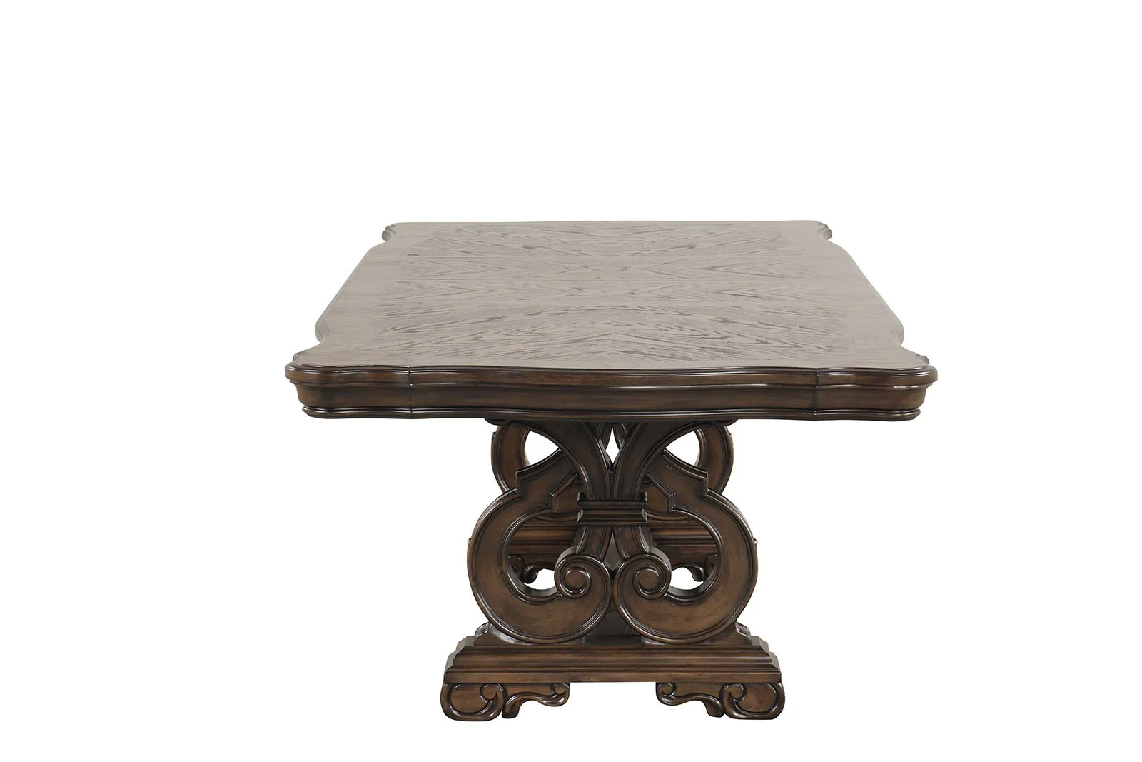 Leovanni Dining Table, Dark Brown - Image 4