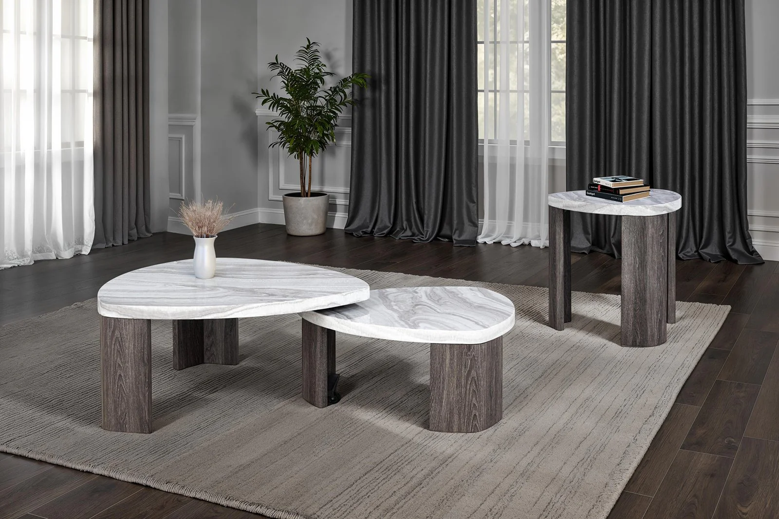 Levis Nesting Cocktail Table - Image 2