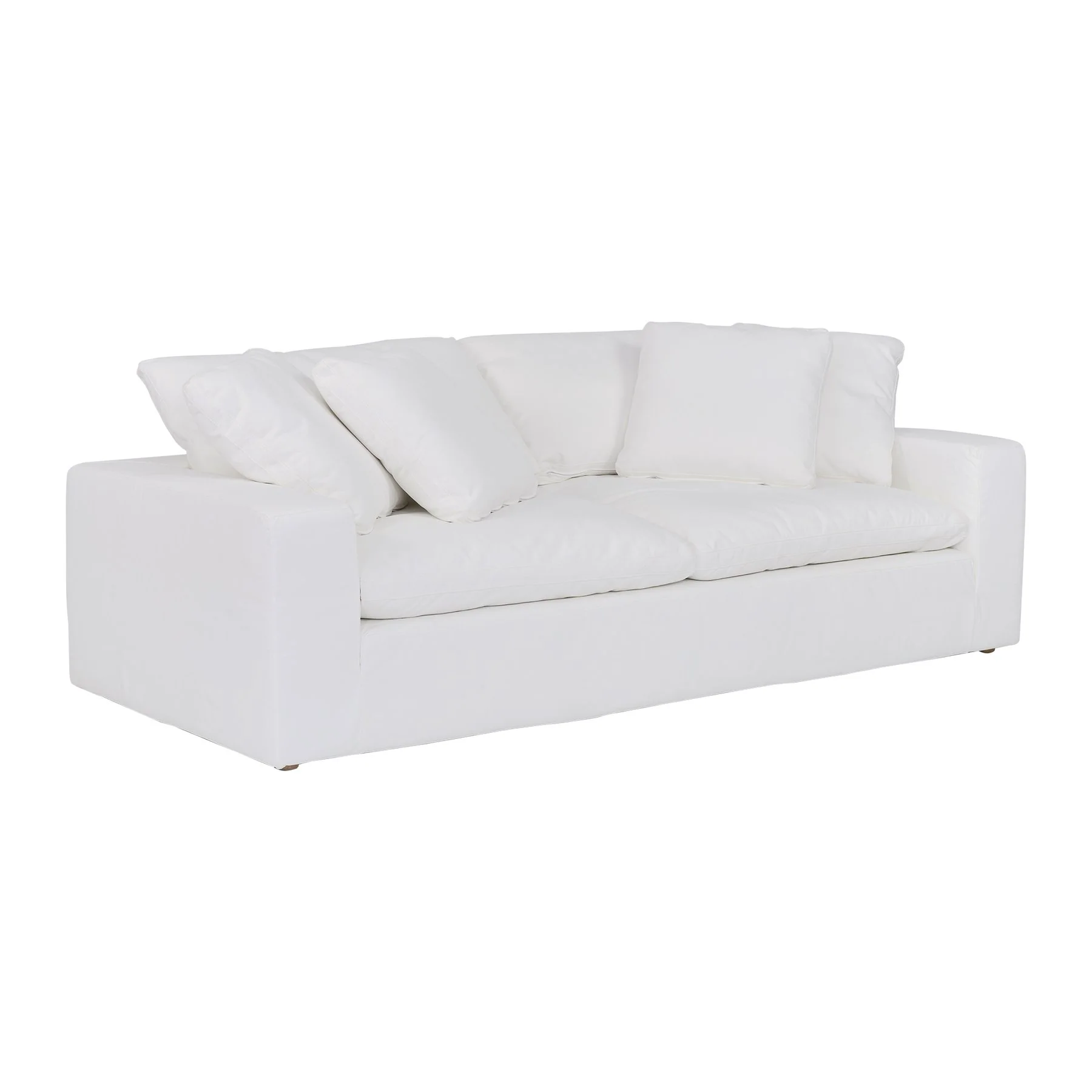 Liberty 96.5" Upholstered Sofa in Pearl - Image 2