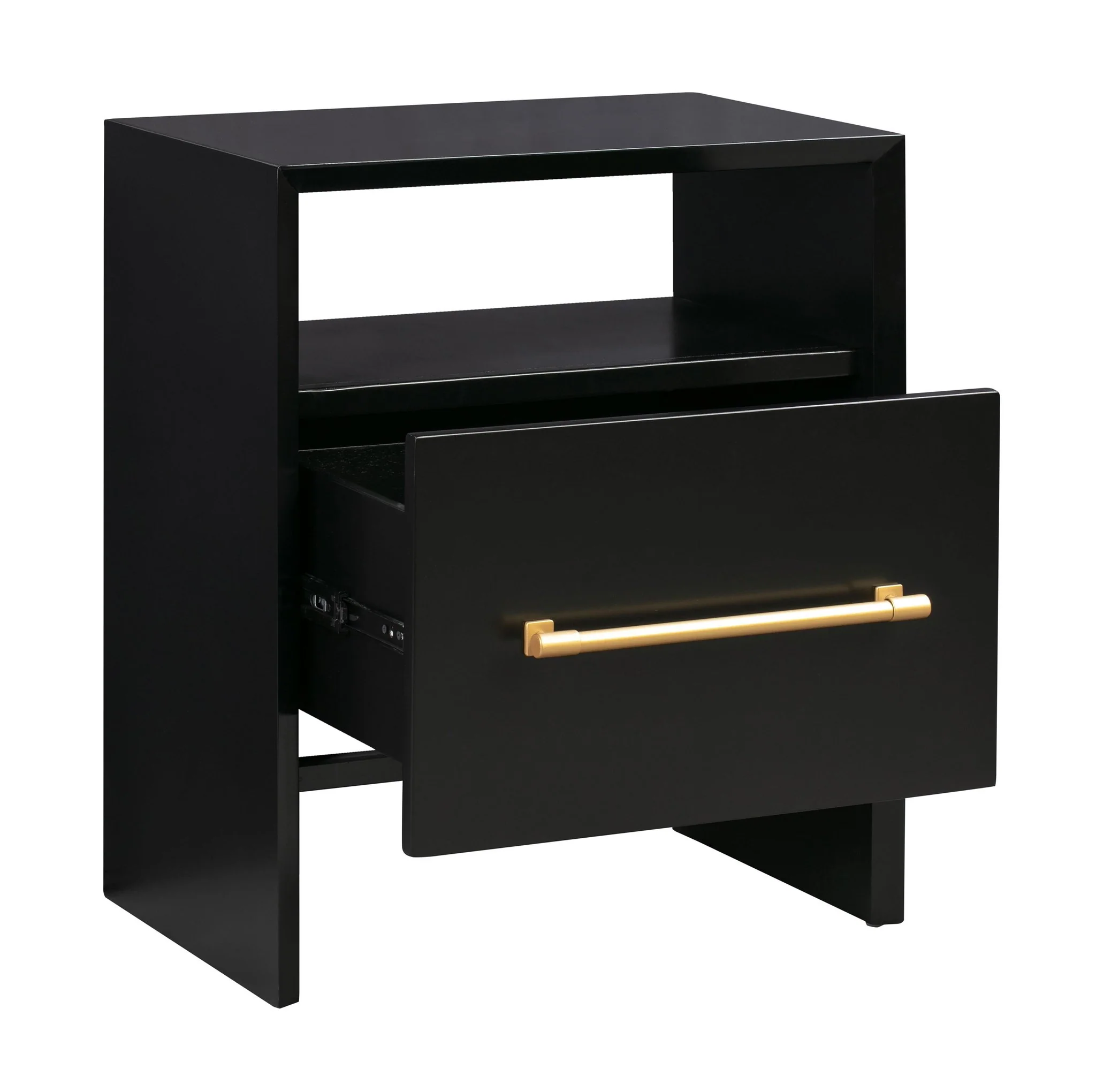 Libre Black Nightstand - Image 4